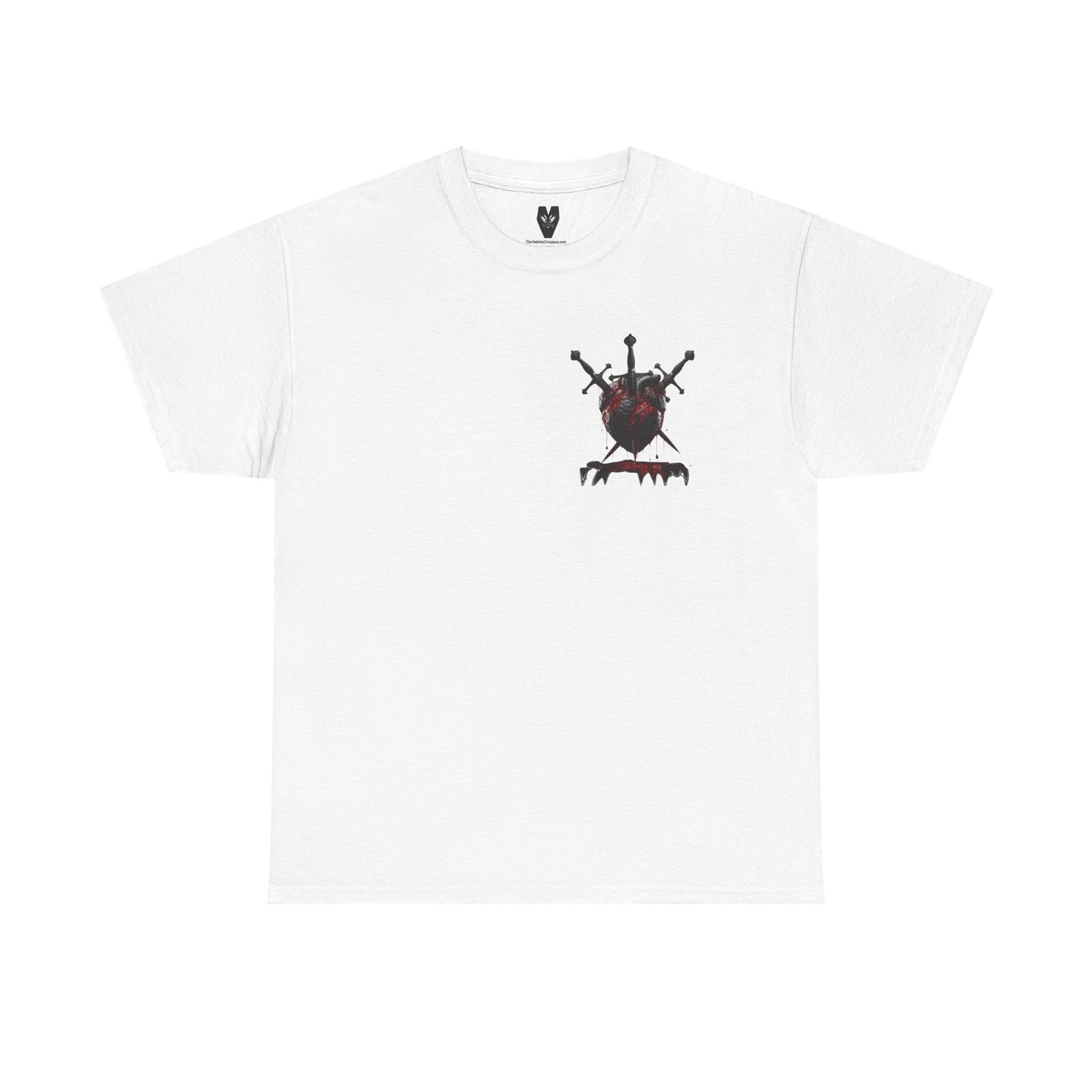 Three of Swords, Stabbed Heart Gothic Tee