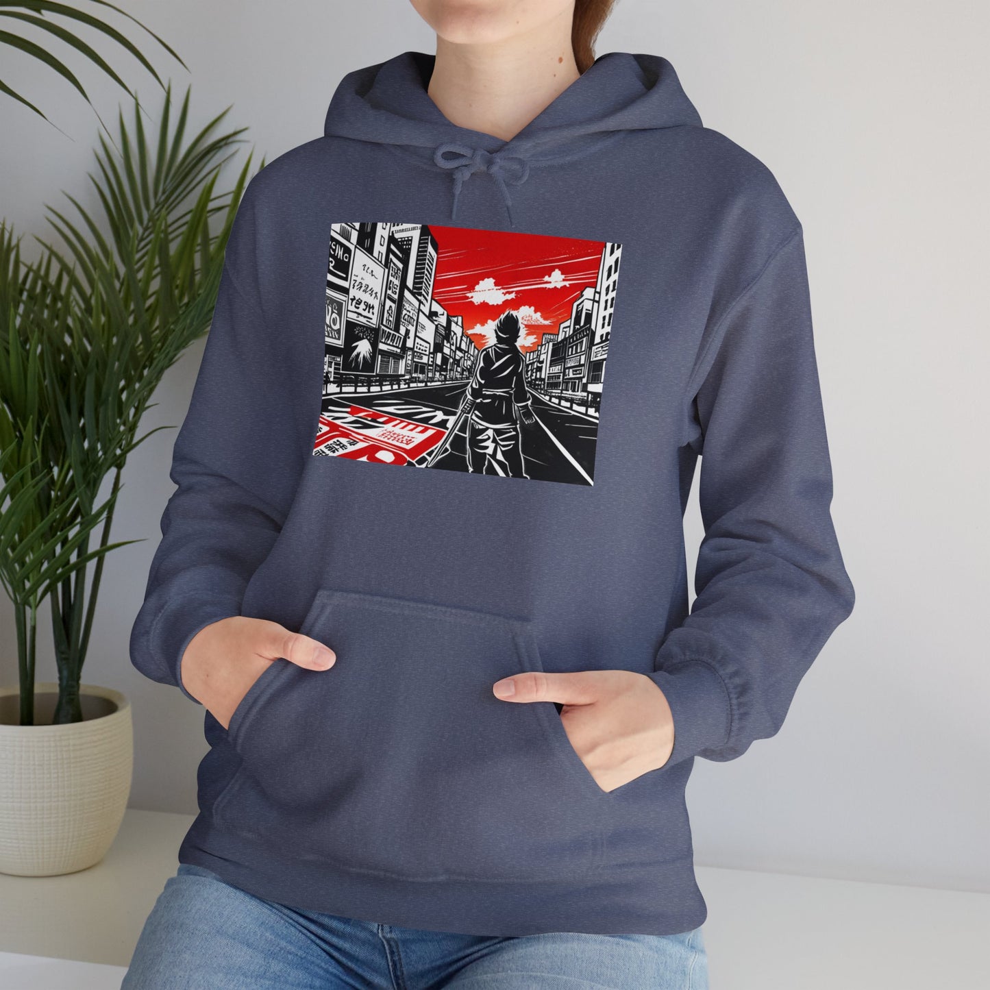 Unisex Hooded Sweatshirt, Lost in Japan