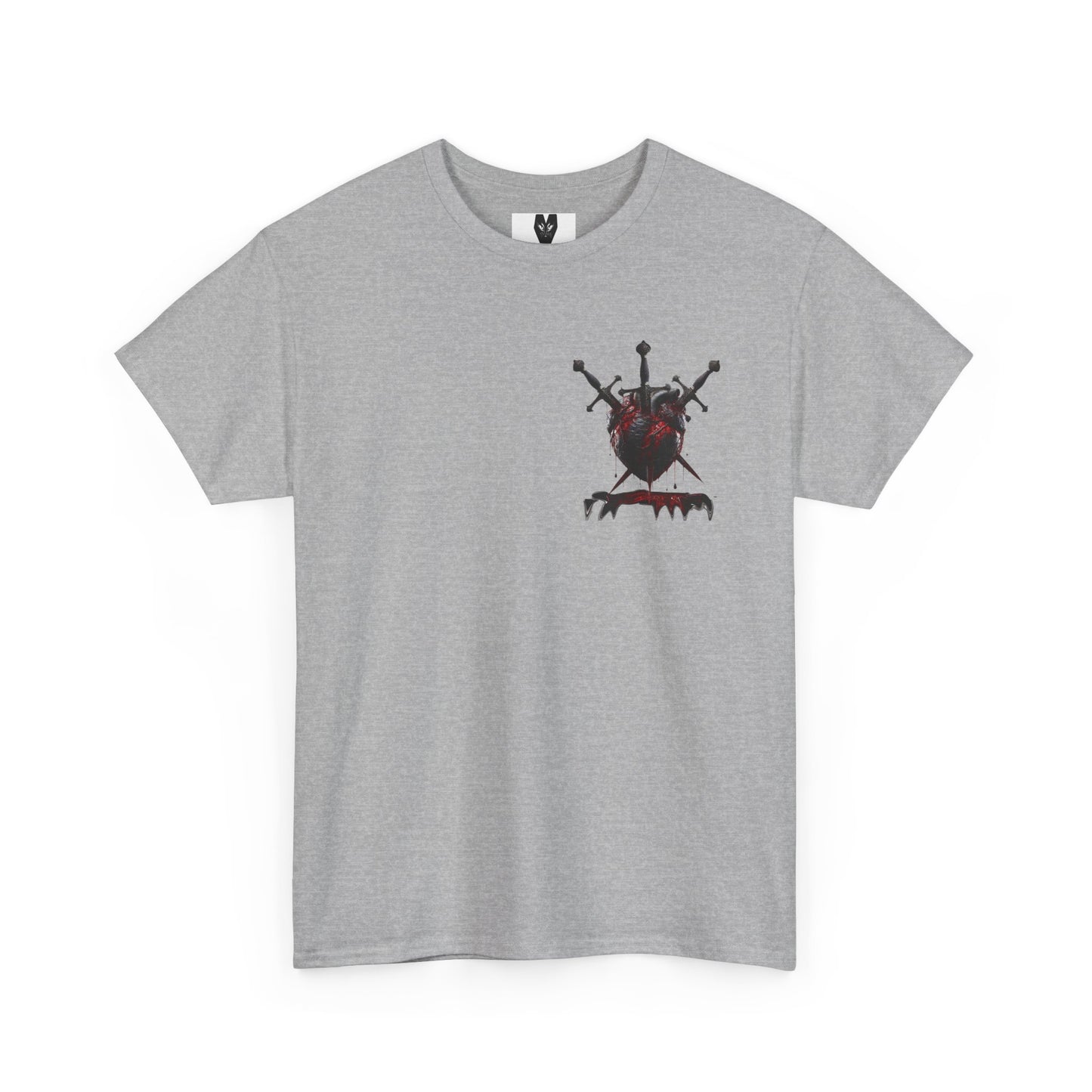 Three of Swords, Stabbed Heart Gothic Tee