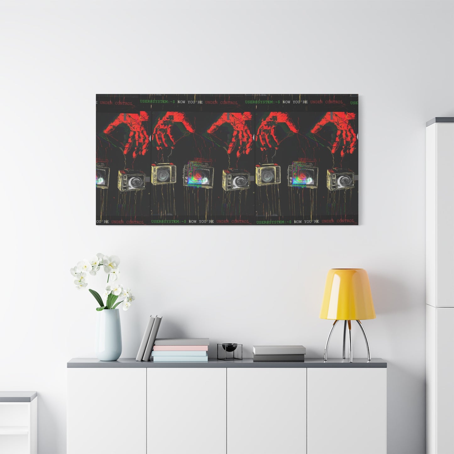 Matte Canvas. Under_Control Retro