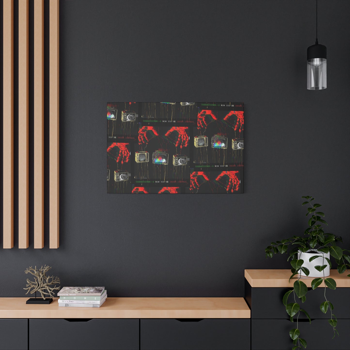 Matte Canvas. Under_Control Retro