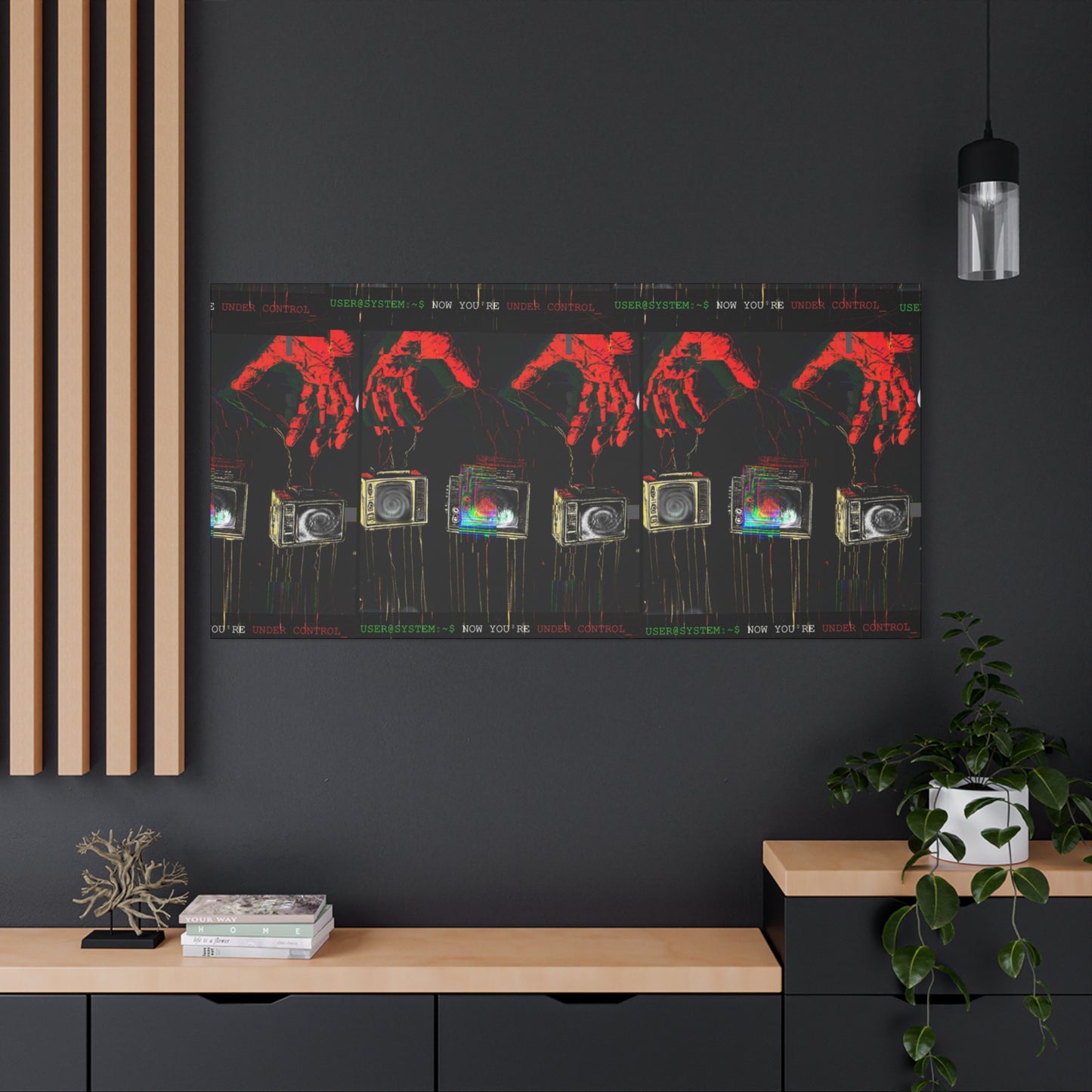 Matte Canvas. Under_Control Retro
