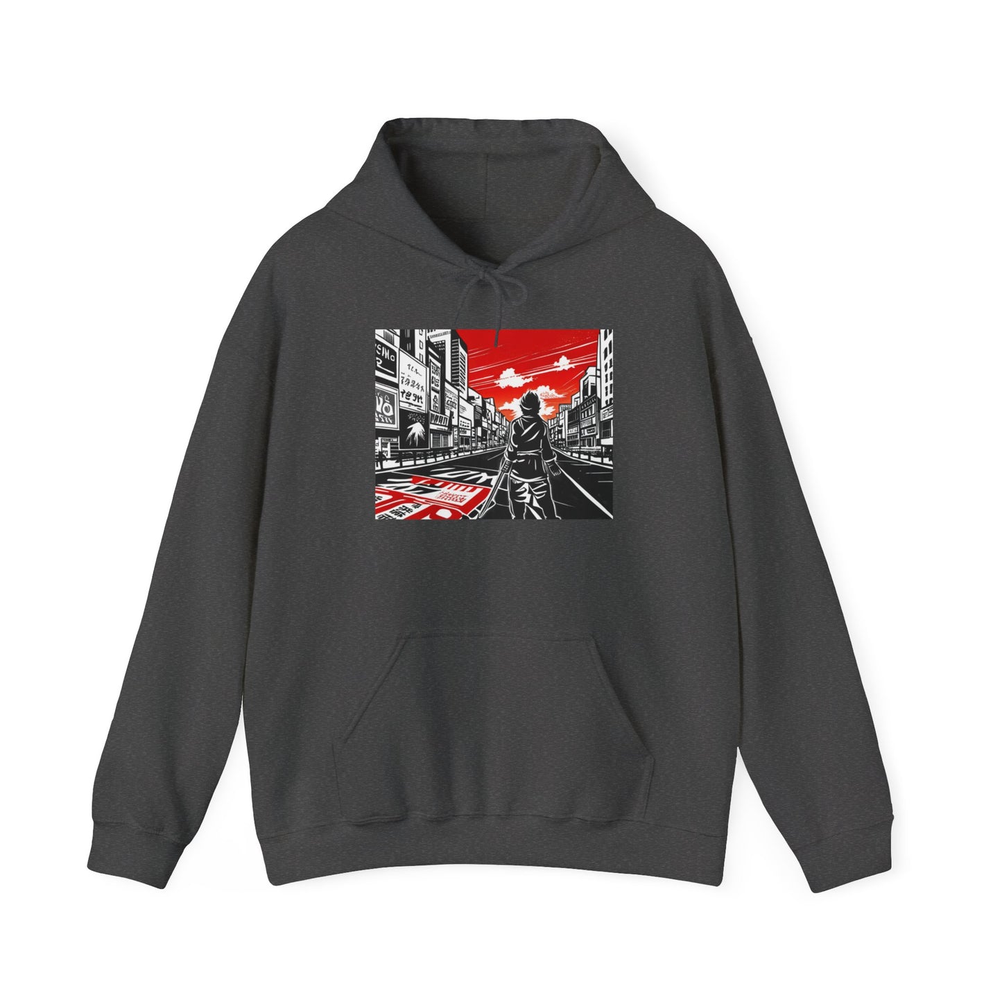 Unisex Hooded Sweatshirt, Lost in Japan