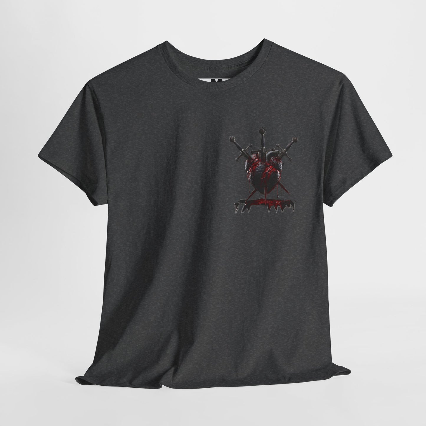 Three of Swords, Stabbed Heart Gothic Tee