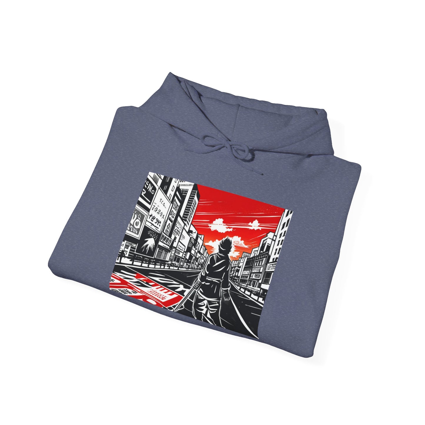 Unisex Hooded Sweatshirt, Lost in Japan