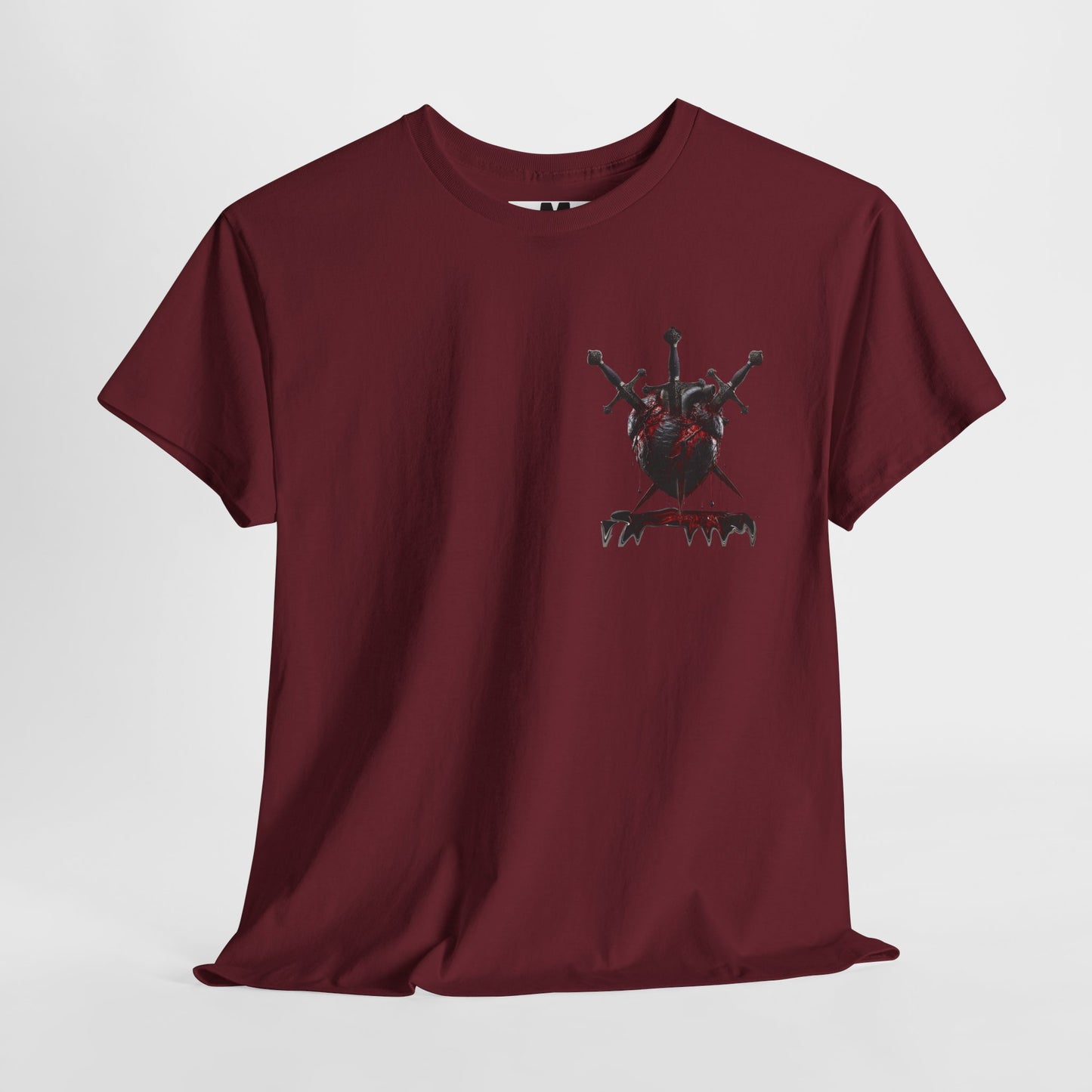 Three of Swords, Stabbed Heart Gothic Tee
