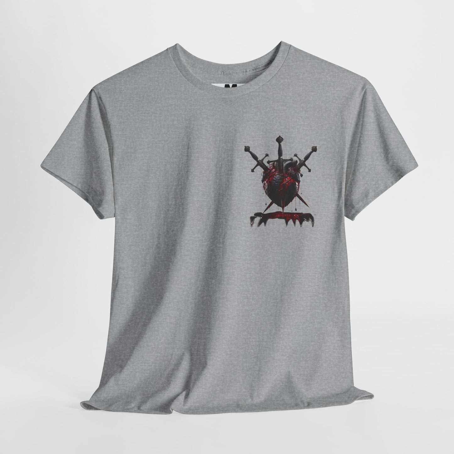 Three of Swords, Stabbed Heart Gothic Tee