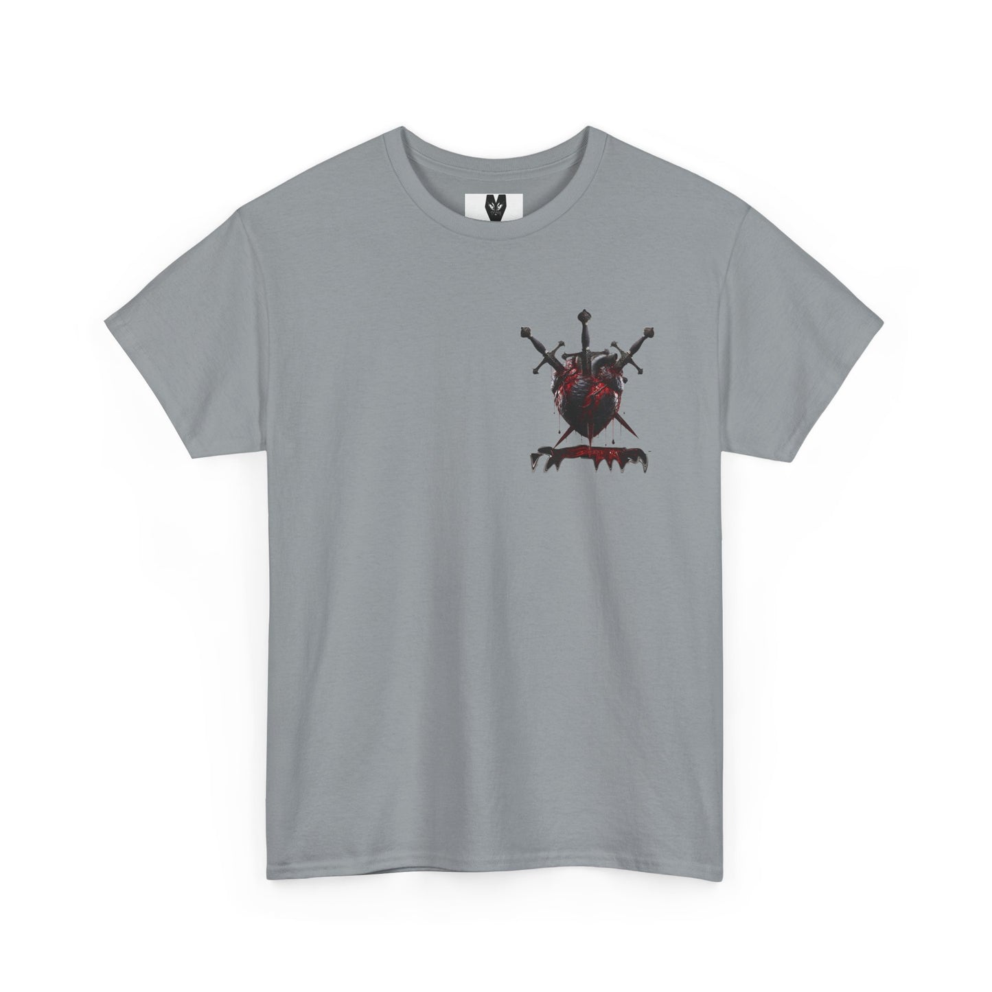 Three of Swords, Stabbed Heart Gothic Tee