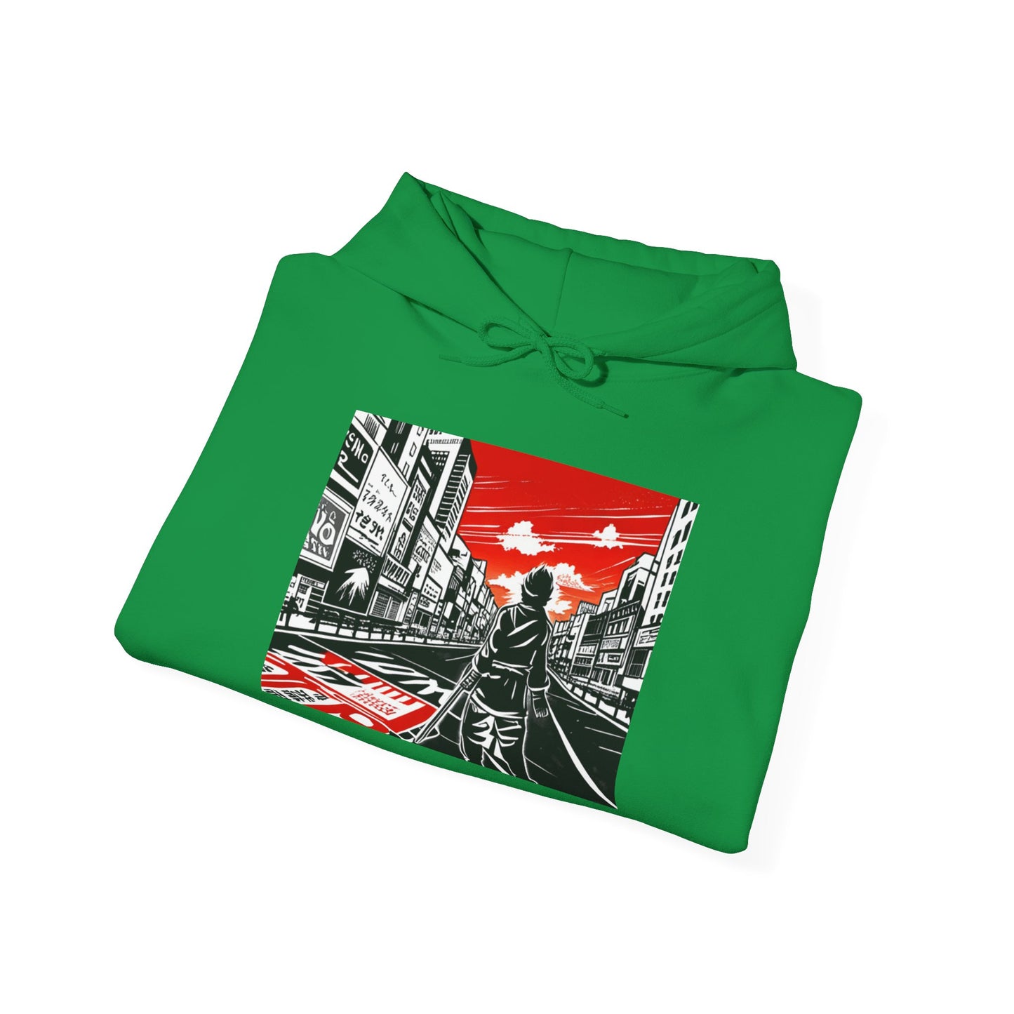 Unisex Hooded Sweatshirt, Lost in Japan