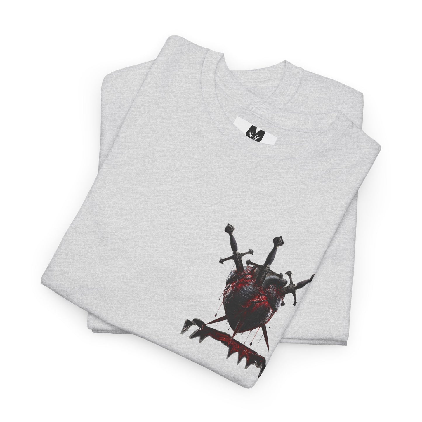 Three of Swords, Stabbed Heart Gothic Tee
