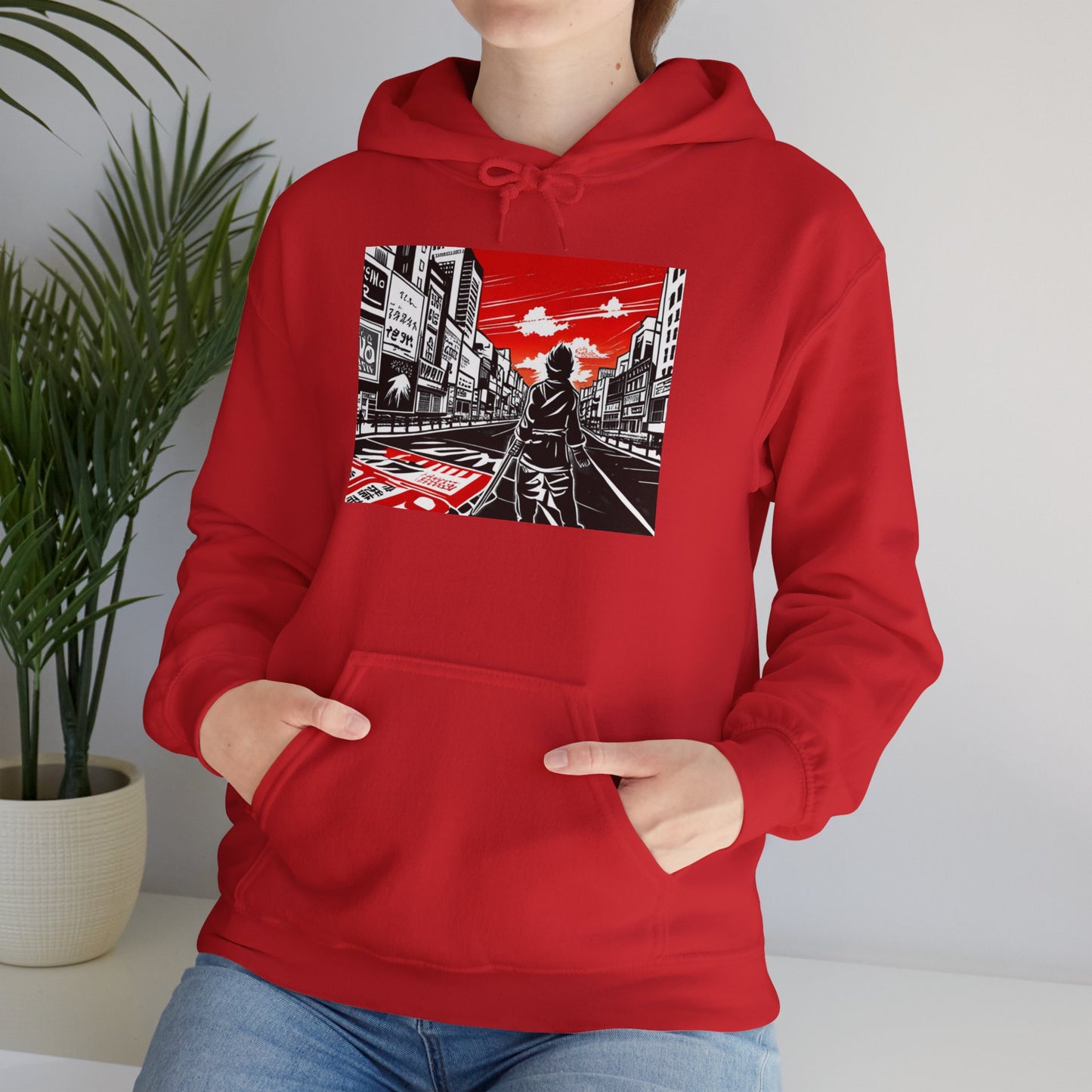 Unisex Hooded Sweatshirt, Lost in Japan