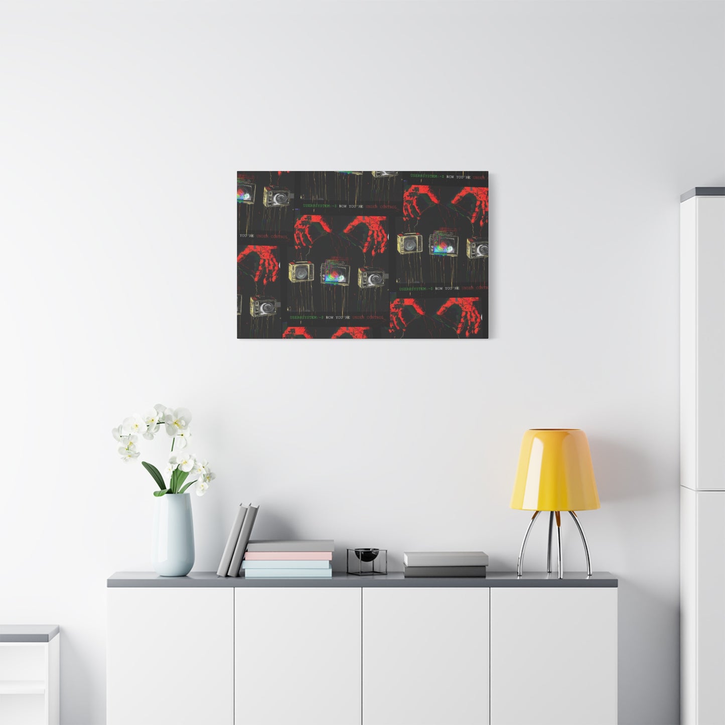 Matte Canvas. Under_Control Retro