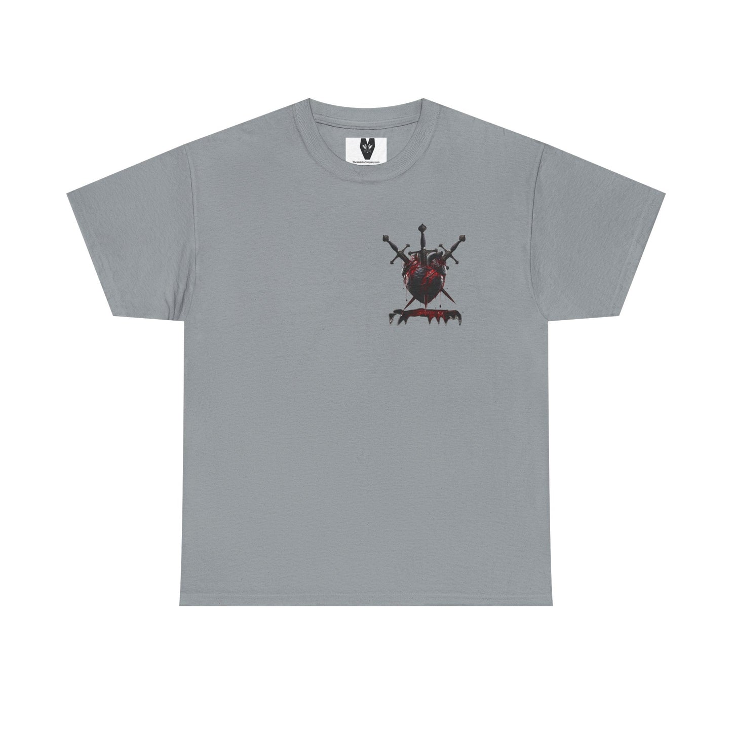 Three of Swords, Stabbed Heart Gothic Tee