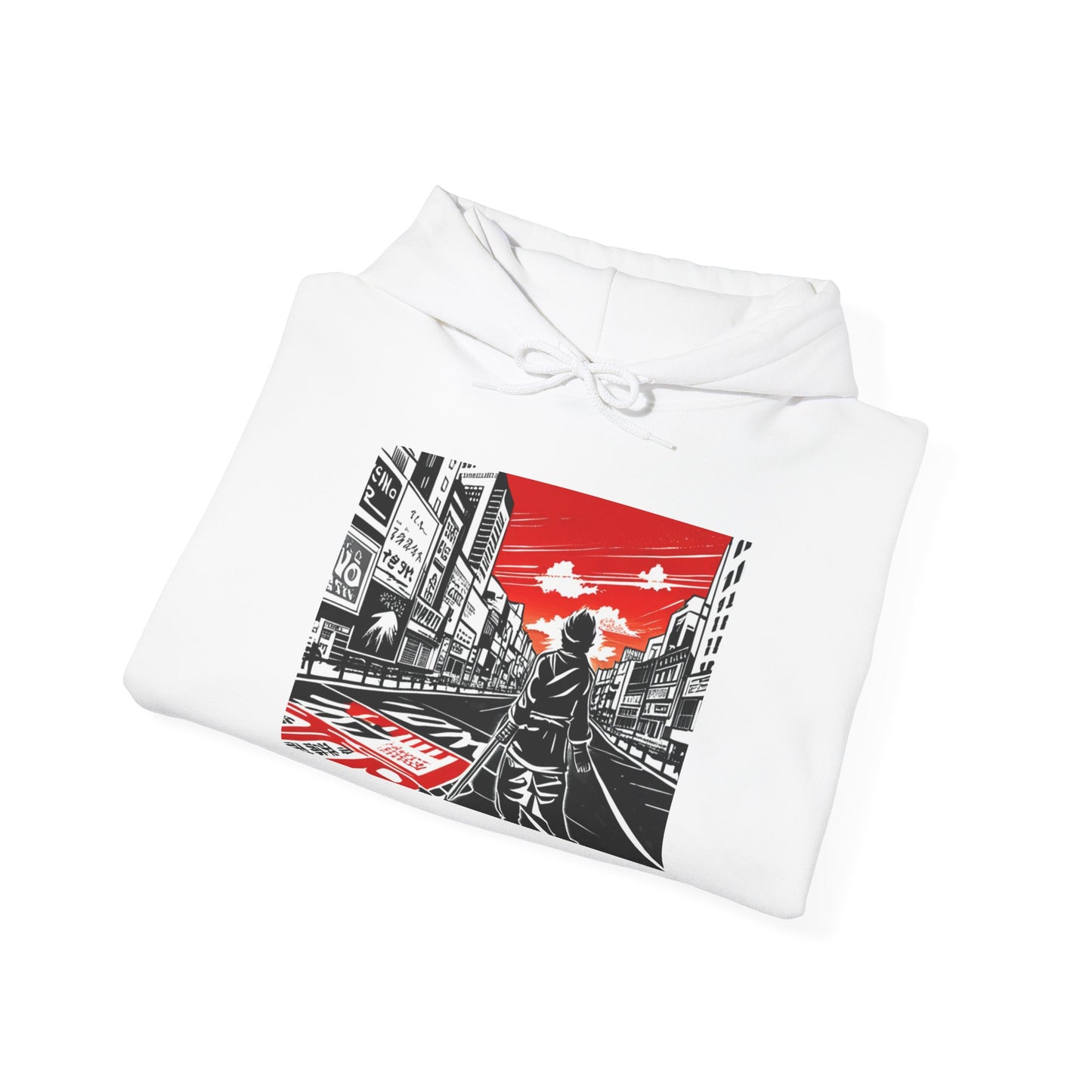 Unisex Hooded Sweatshirt, Lost in Japan