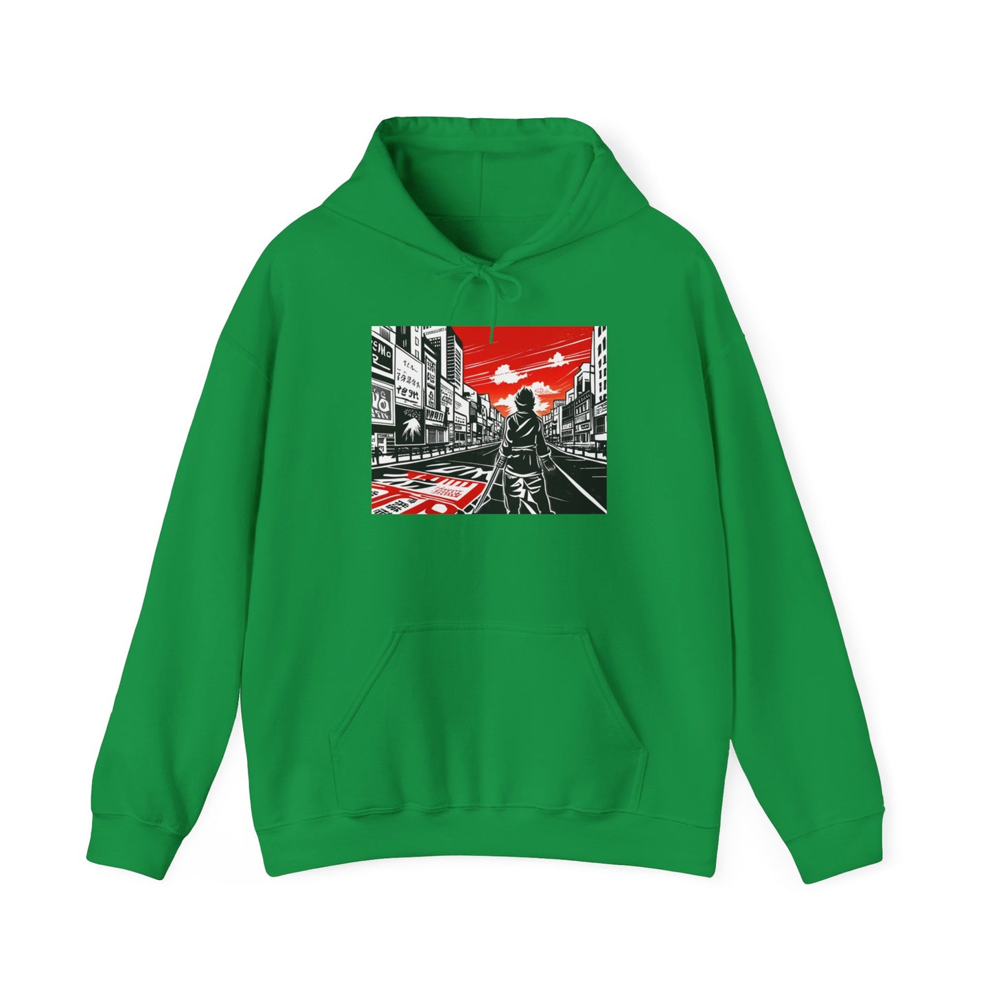 Unisex Hooded Sweatshirt, Lost in Japan