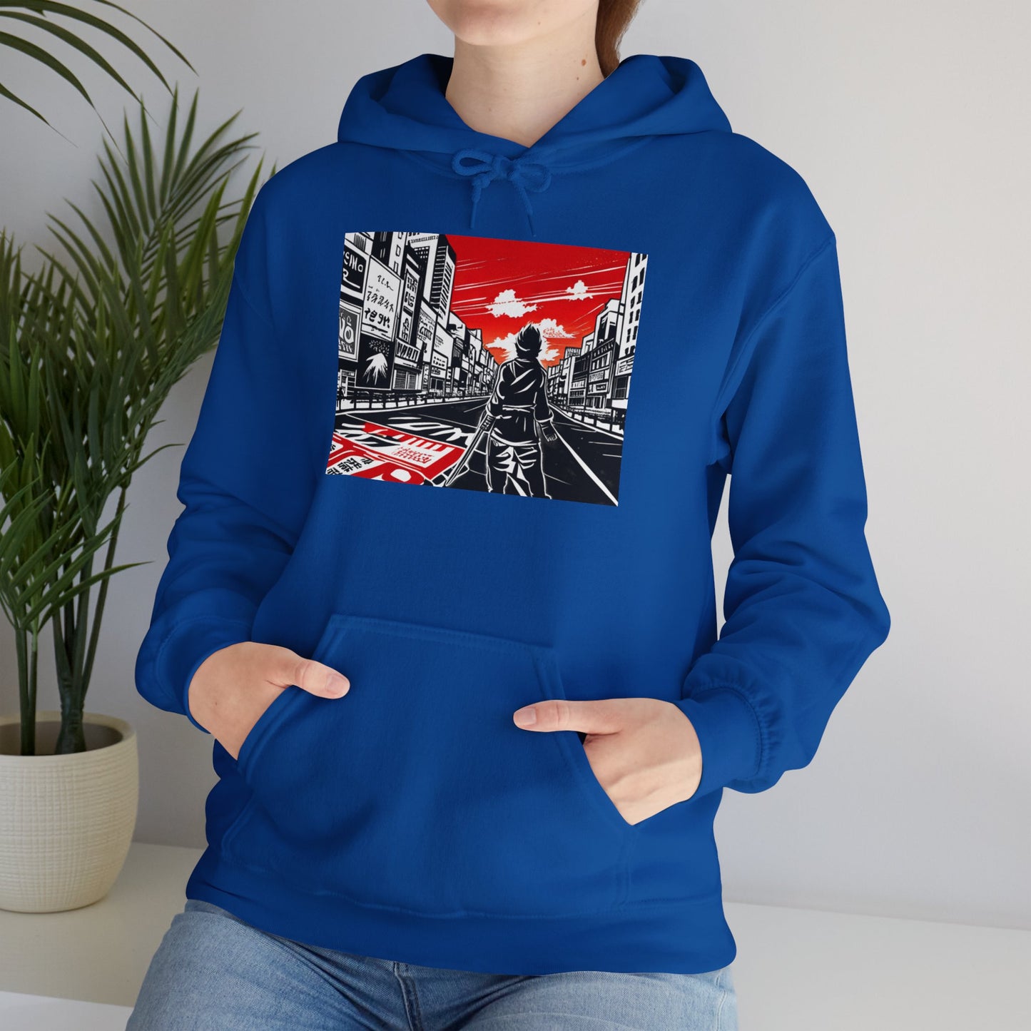 Unisex Hooded Sweatshirt, Lost in Japan