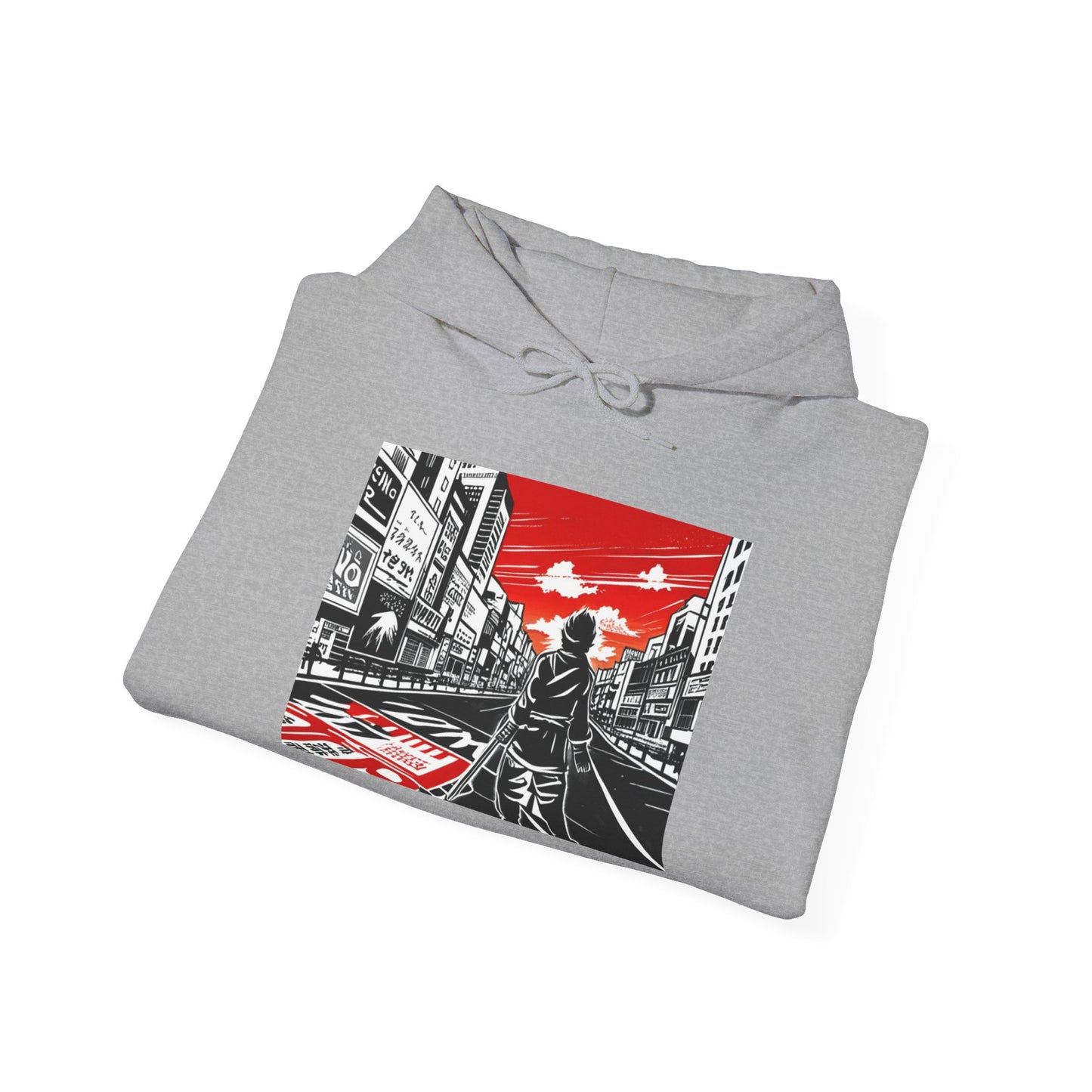 Unisex Hooded Sweatshirt, Lost in Japan