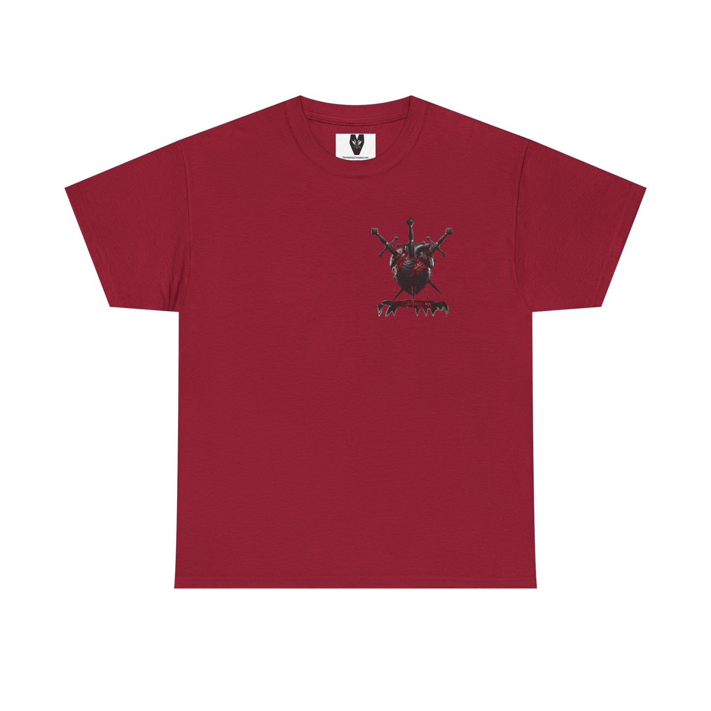 Three of Swords, Stabbed Heart Gothic Tee