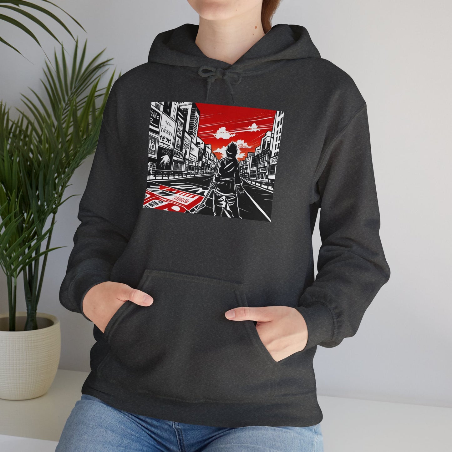 Unisex Hooded Sweatshirt, Lost in Japan