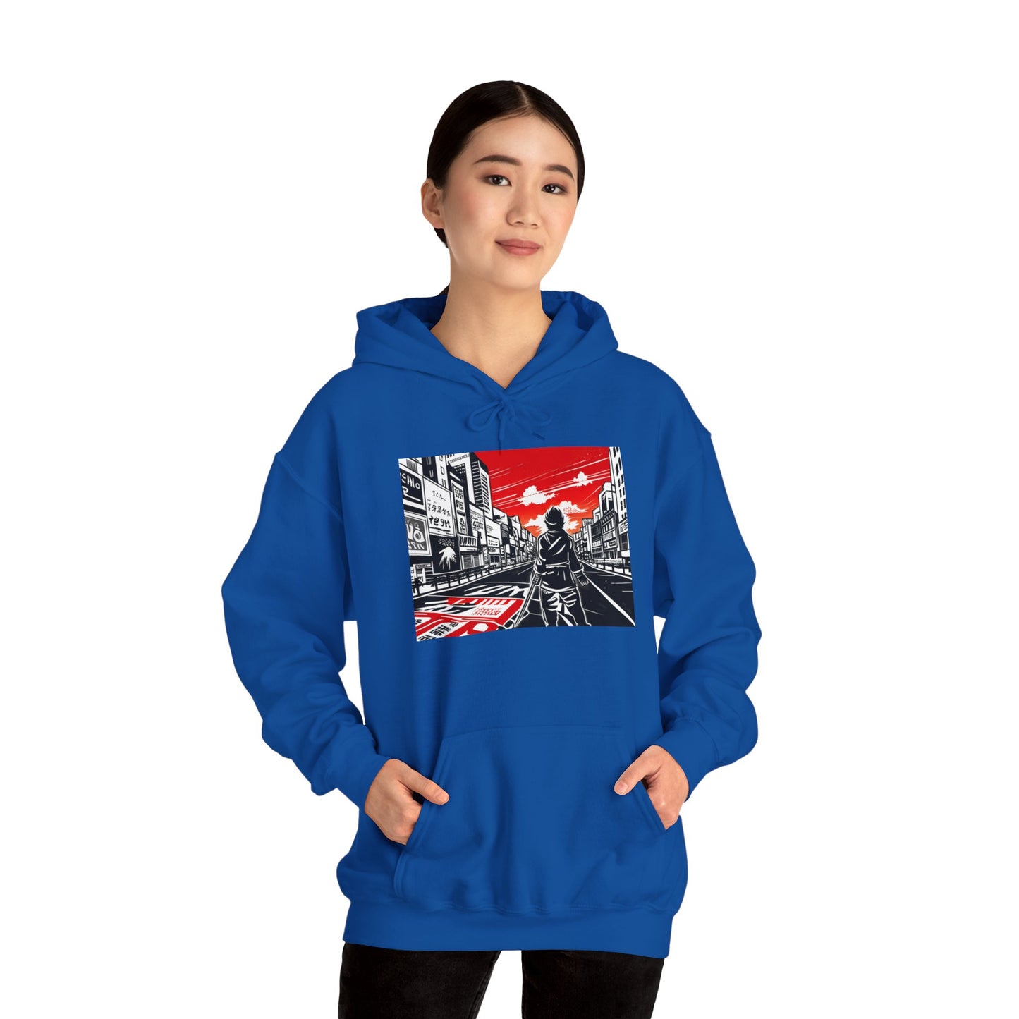 Unisex Hooded Sweatshirt, Lost in Japan