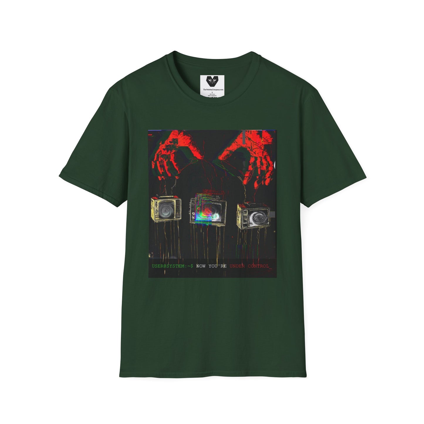 Unisex T-Shirt - Under_Control Retro