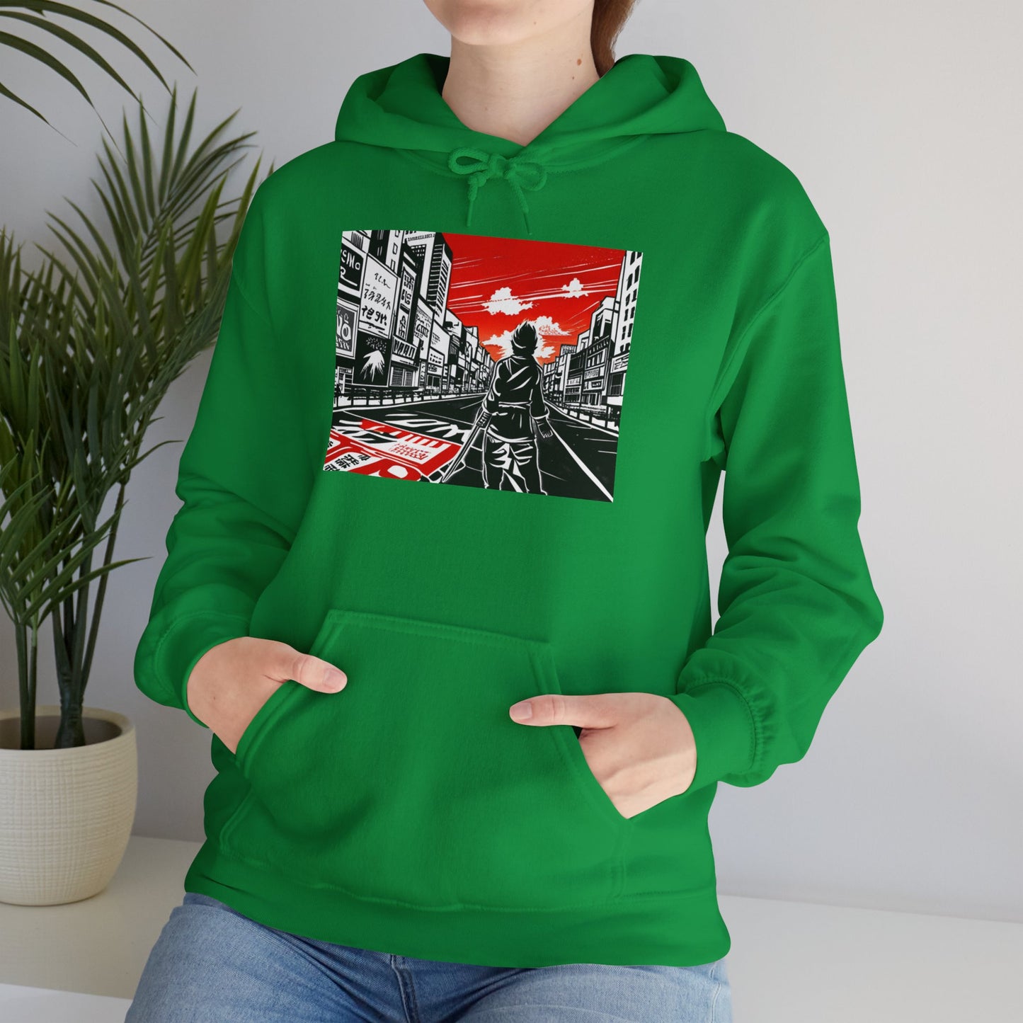Unisex Hooded Sweatshirt, Lost in Japan
