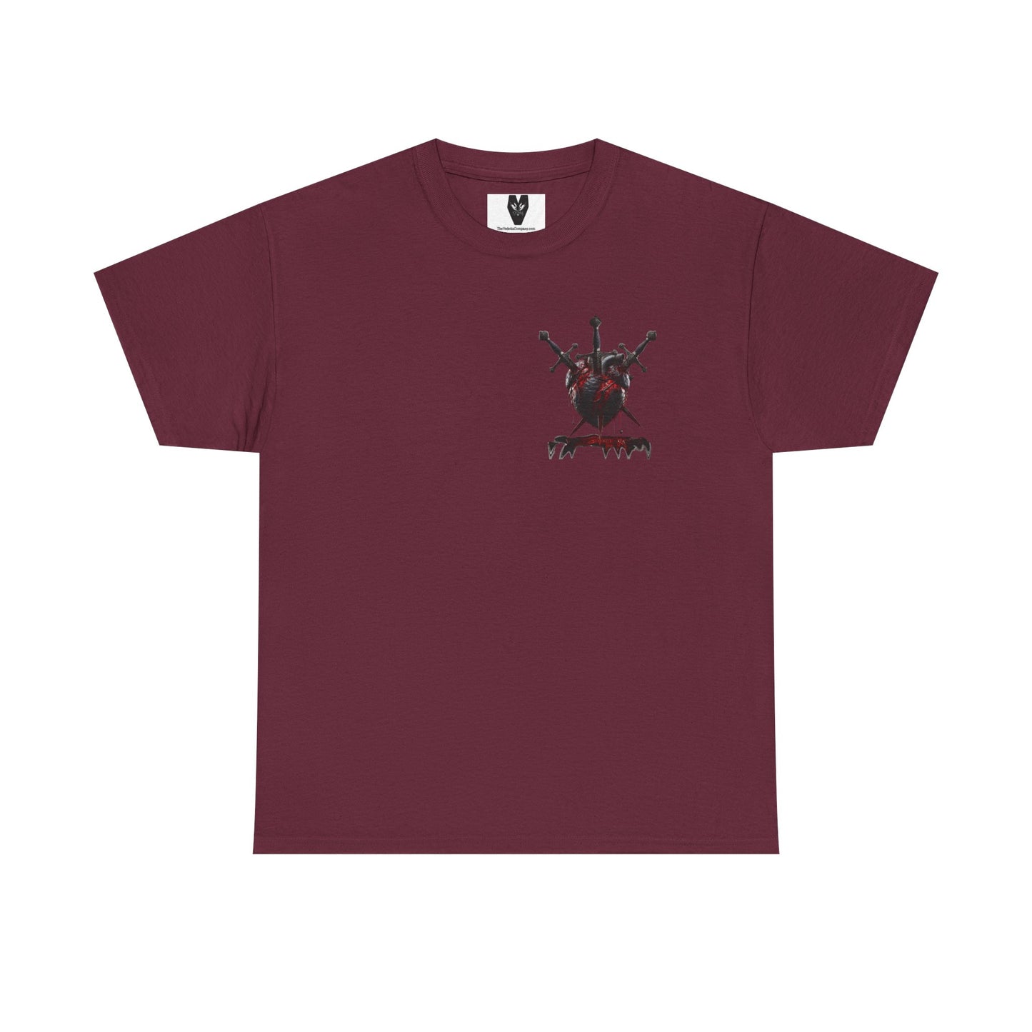 Three of Swords, Stabbed Heart Gothic Tee