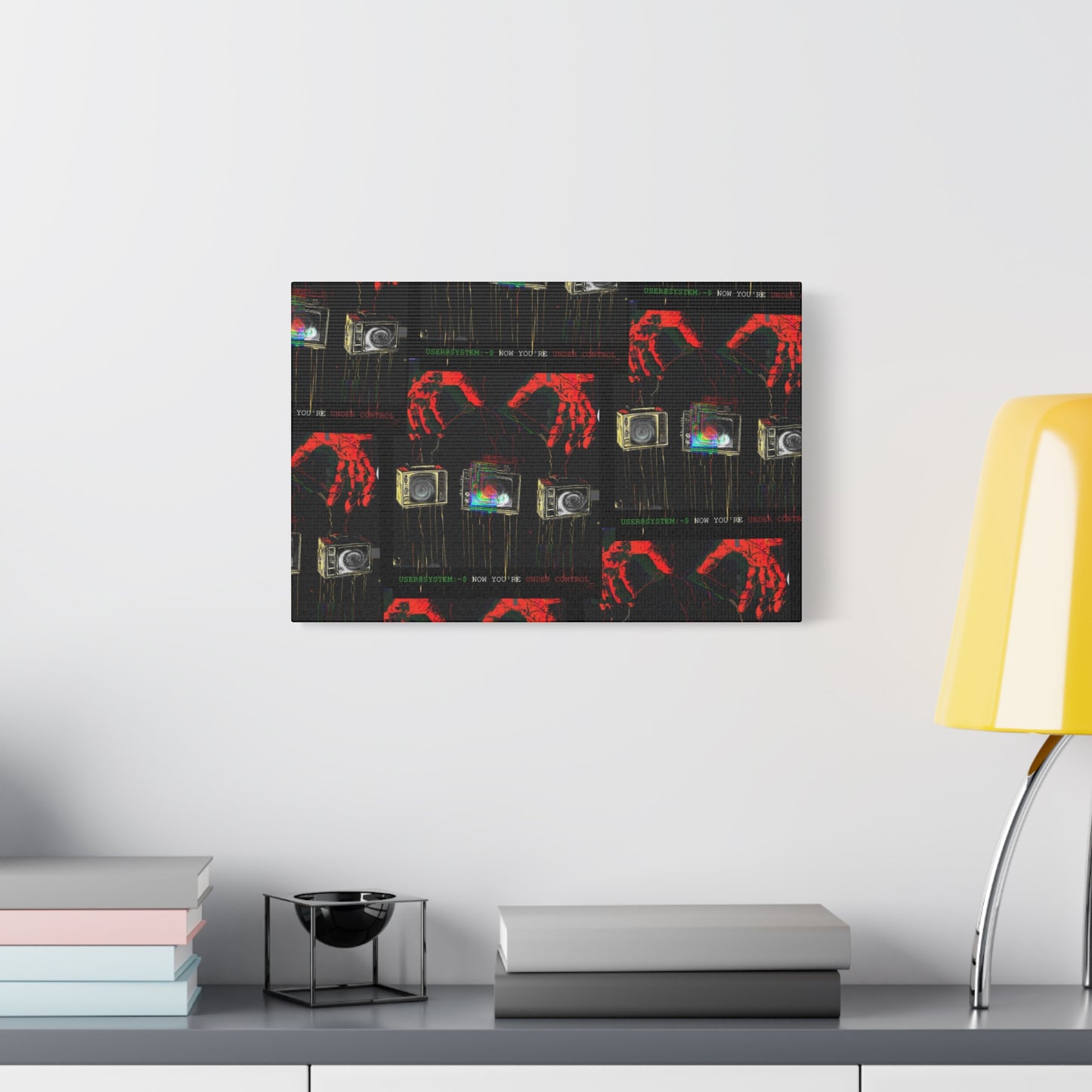 Matte Canvas. Under_Control Retro