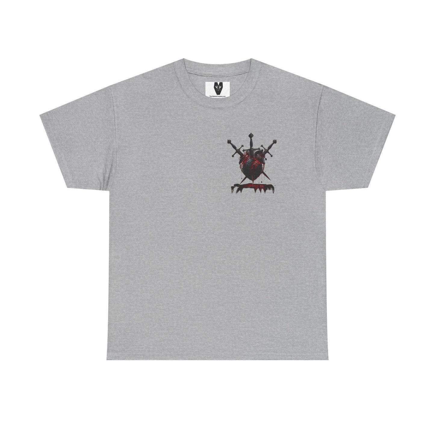 Three of Swords, Stabbed Heart Gothic Tee