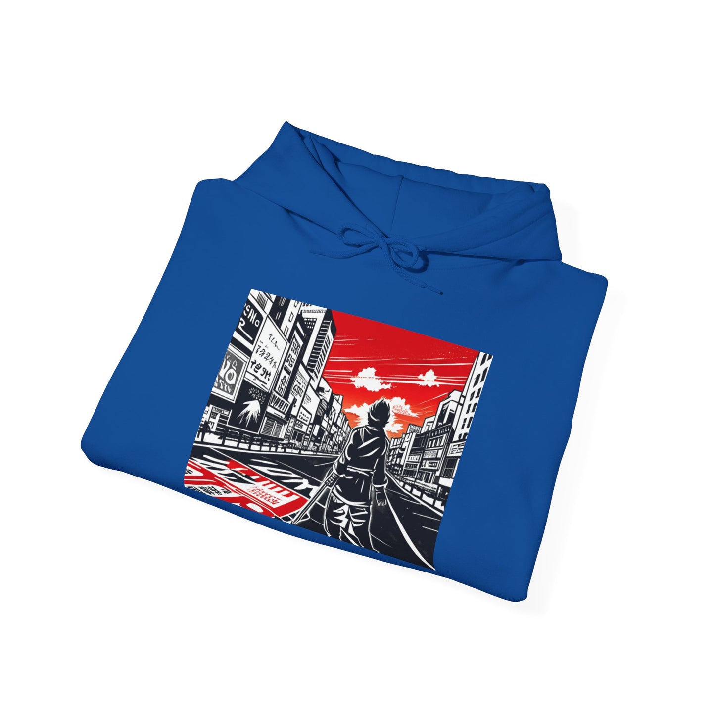 Unisex Hooded Sweatshirt, Lost in Japan