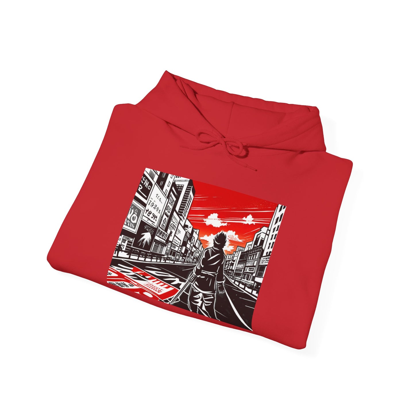 Unisex Hooded Sweatshirt, Lost in Japan