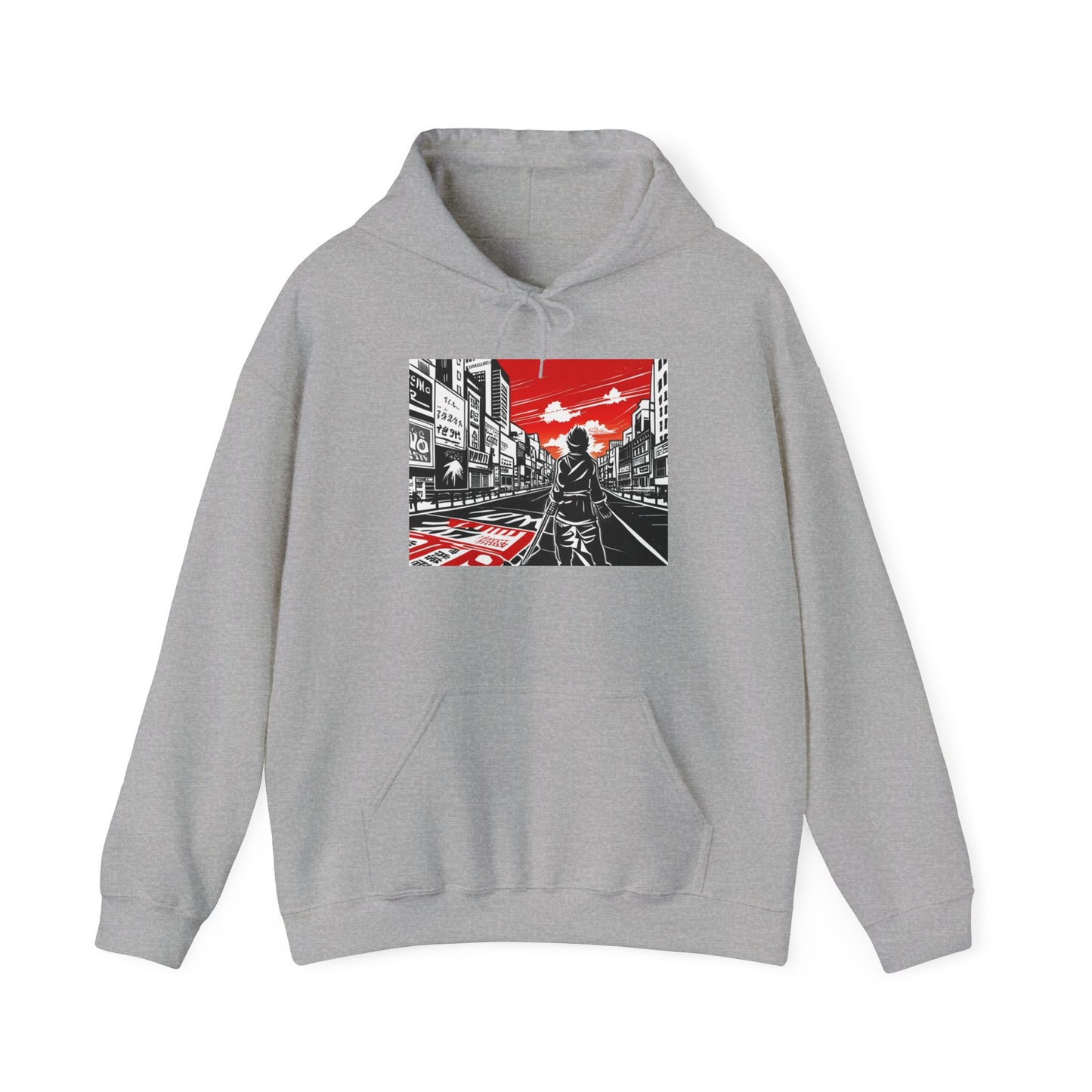 Unisex Hooded Sweatshirt, Lost in Japan
