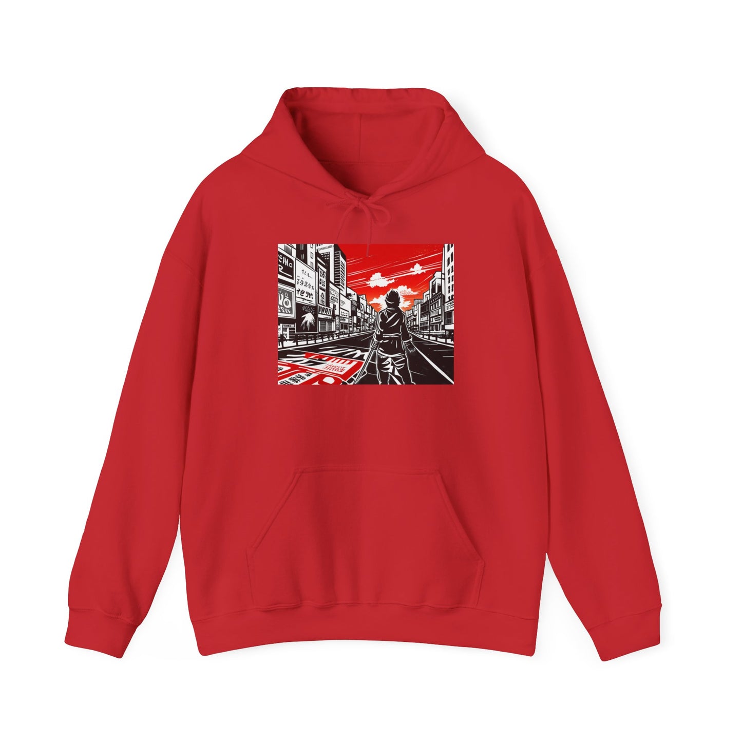 Unisex Hooded Sweatshirt, Lost in Japan