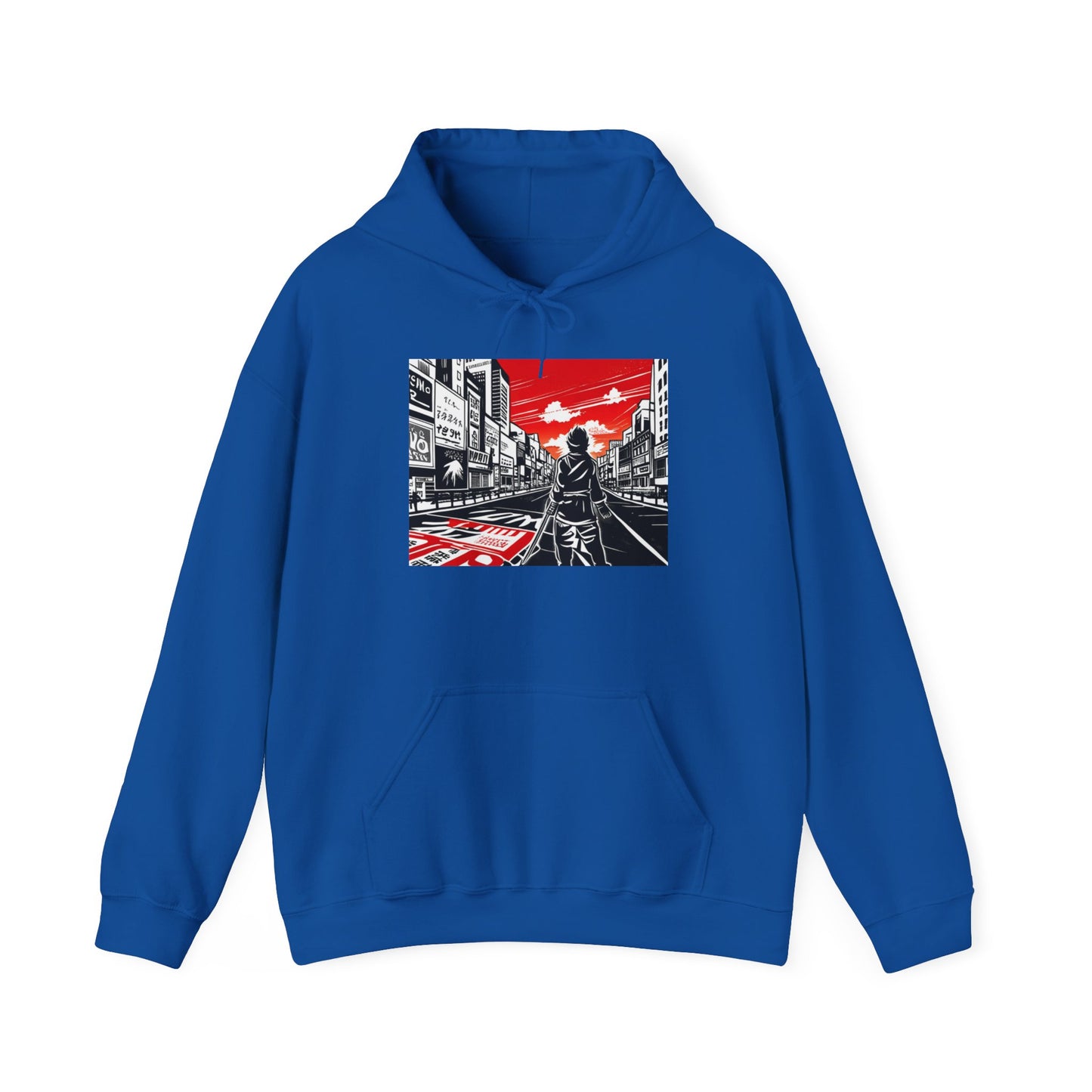 Unisex Hooded Sweatshirt, Lost in Japan