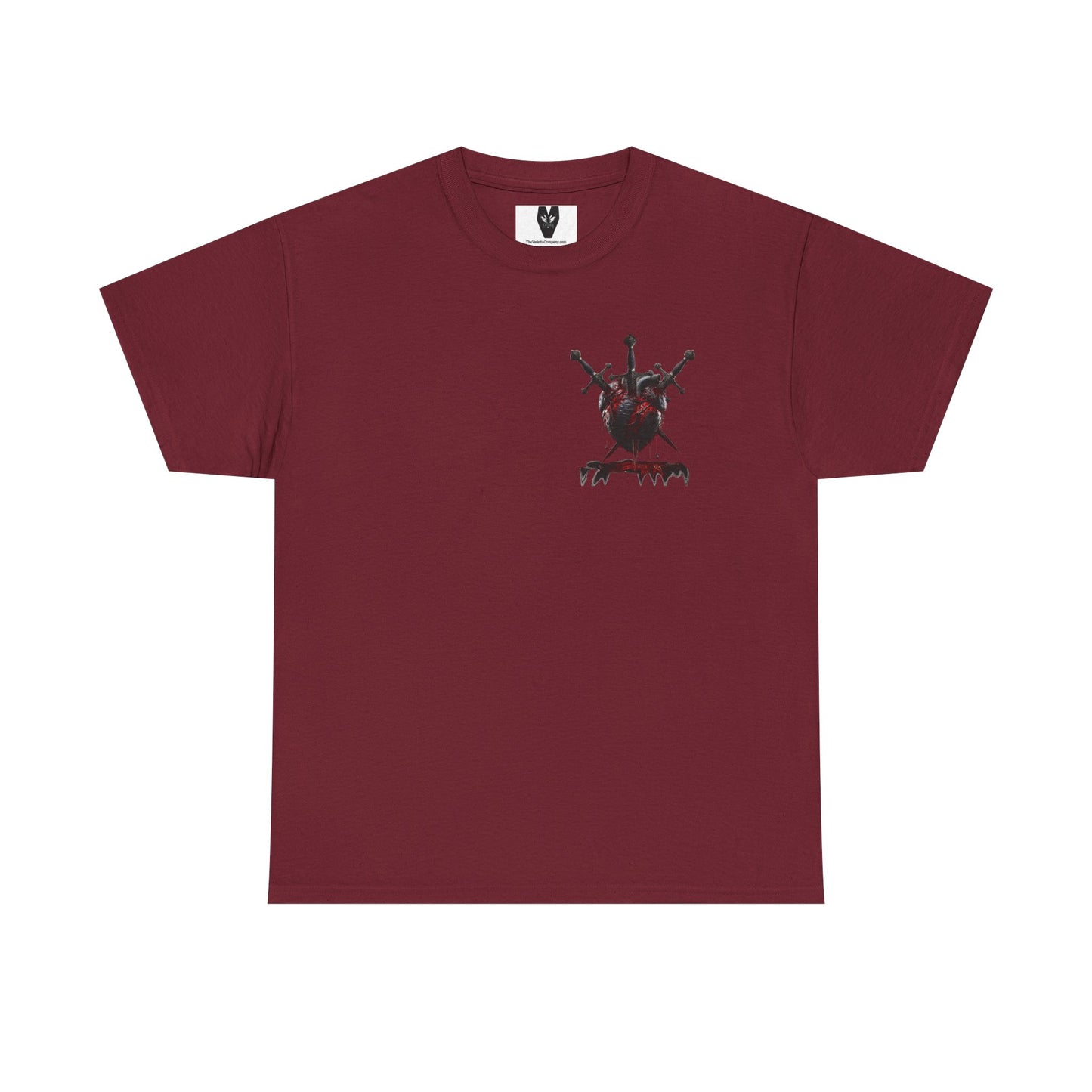 Three of Swords, Stabbed Heart Gothic Tee