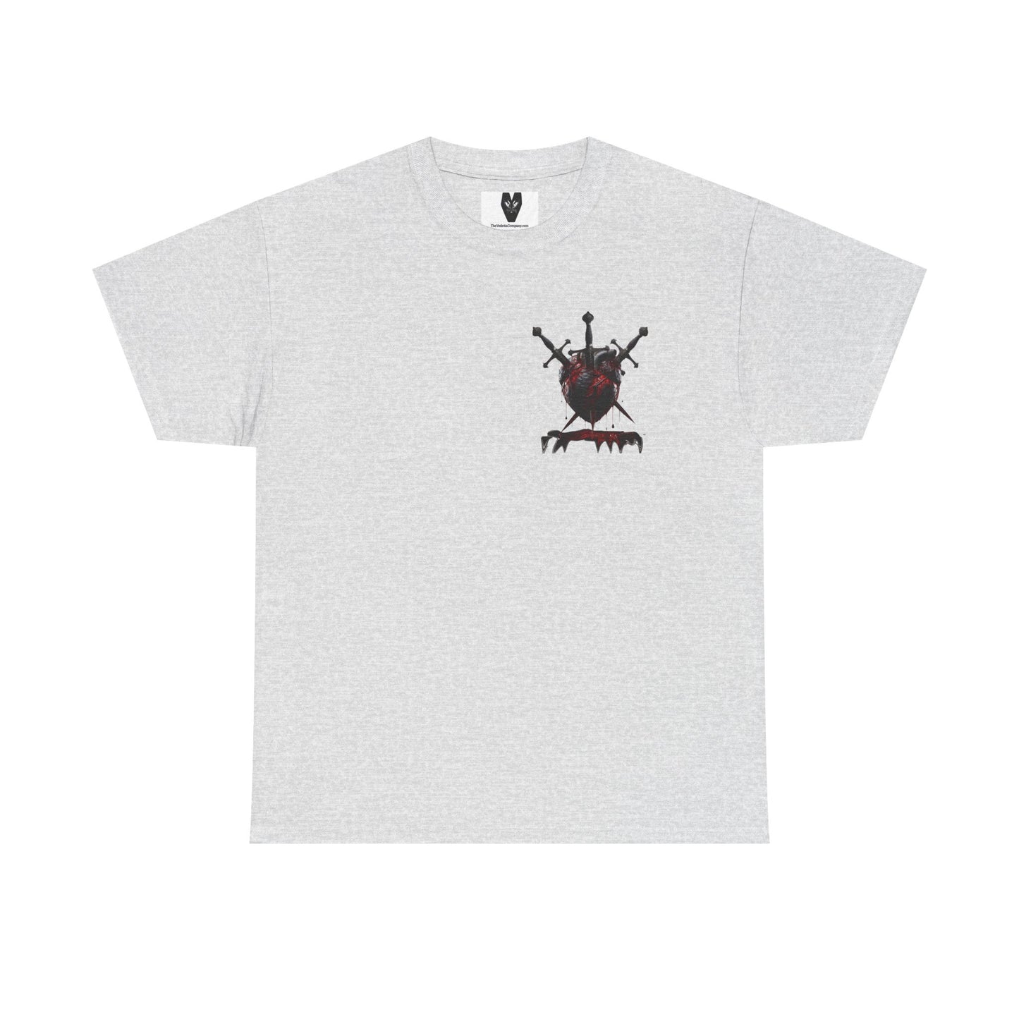 Three of Swords, Stabbed Heart Gothic Tee