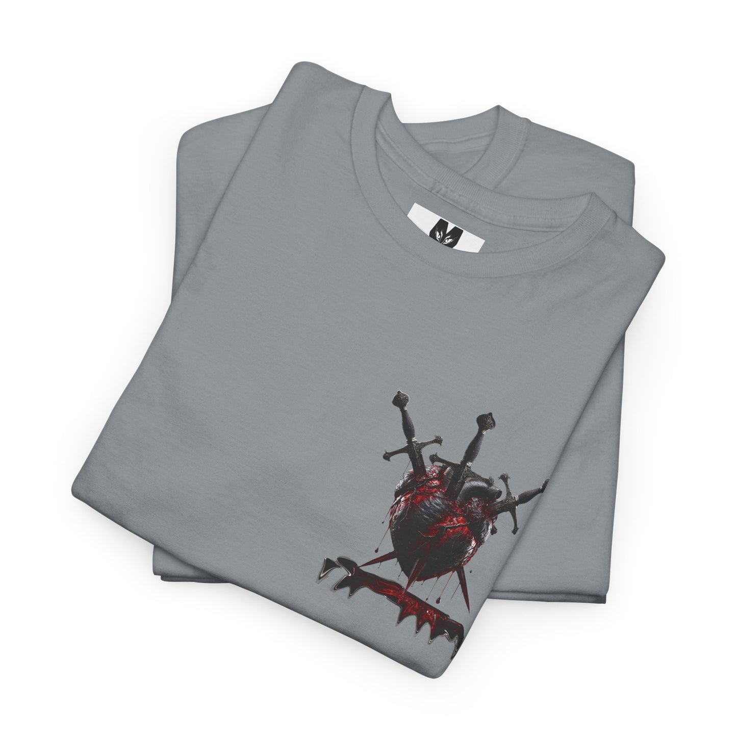 Three of Swords, Stabbed Heart Gothic Tee