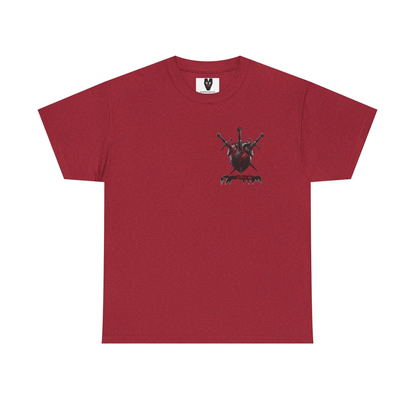 Three of Swords, Stabbed Heart Gothic Tee