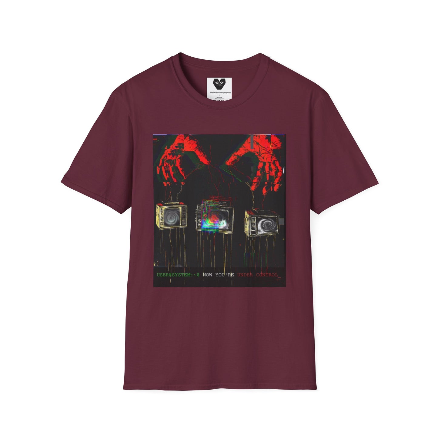 Unisex T-Shirt - Under_Control Retro