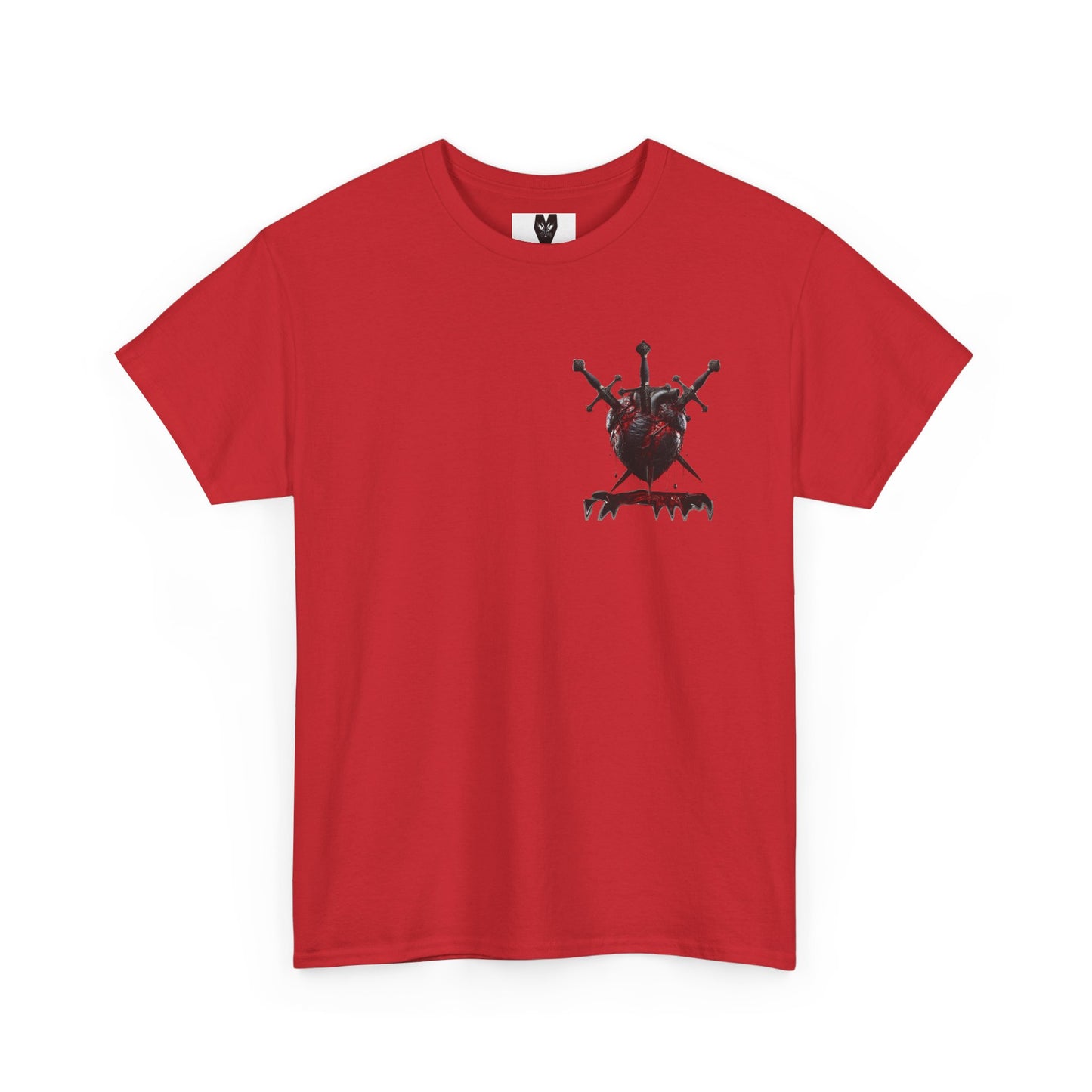 Three of Swords, Stabbed Heart Gothic Tee