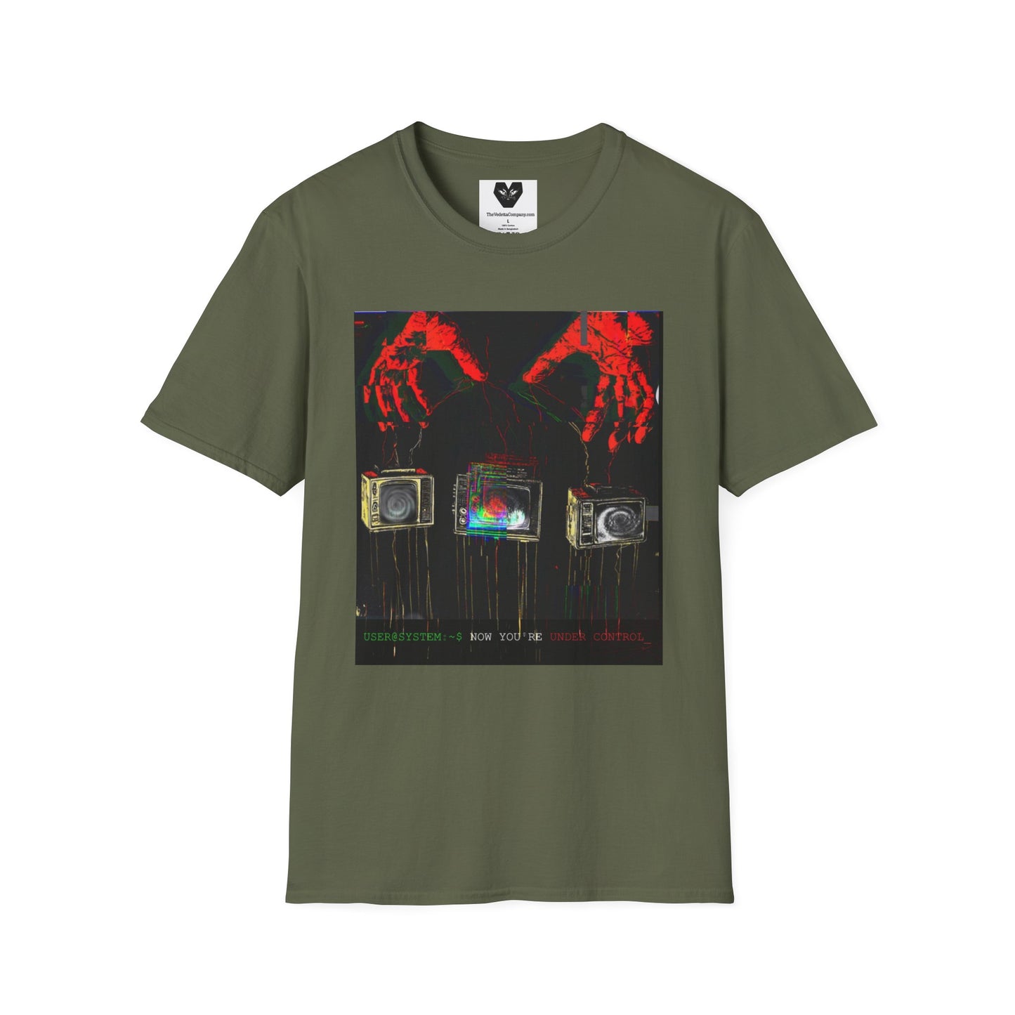 Unisex T-Shirt - Under_Control Retro
