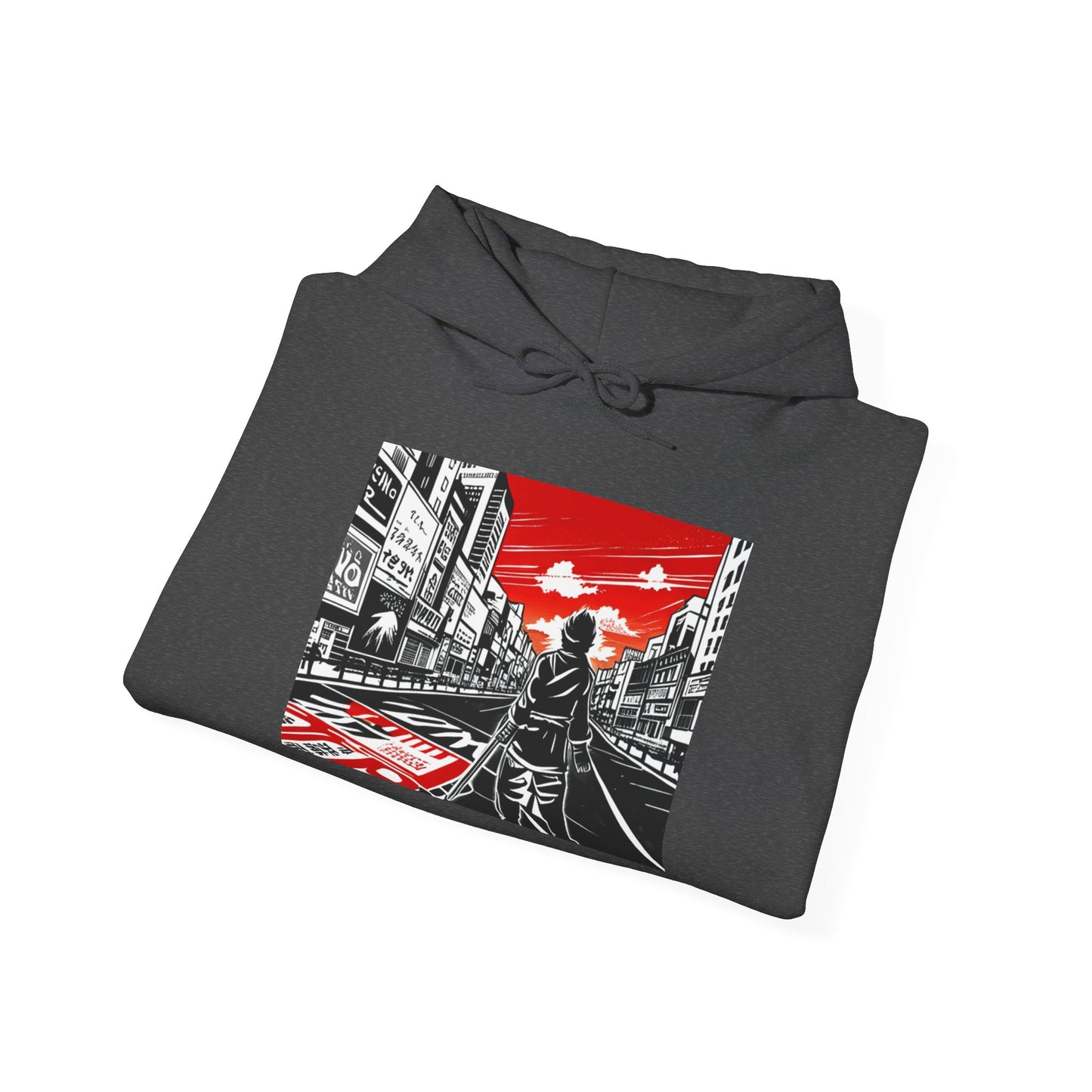 Unisex Hooded Sweatshirt, Lost in Japan