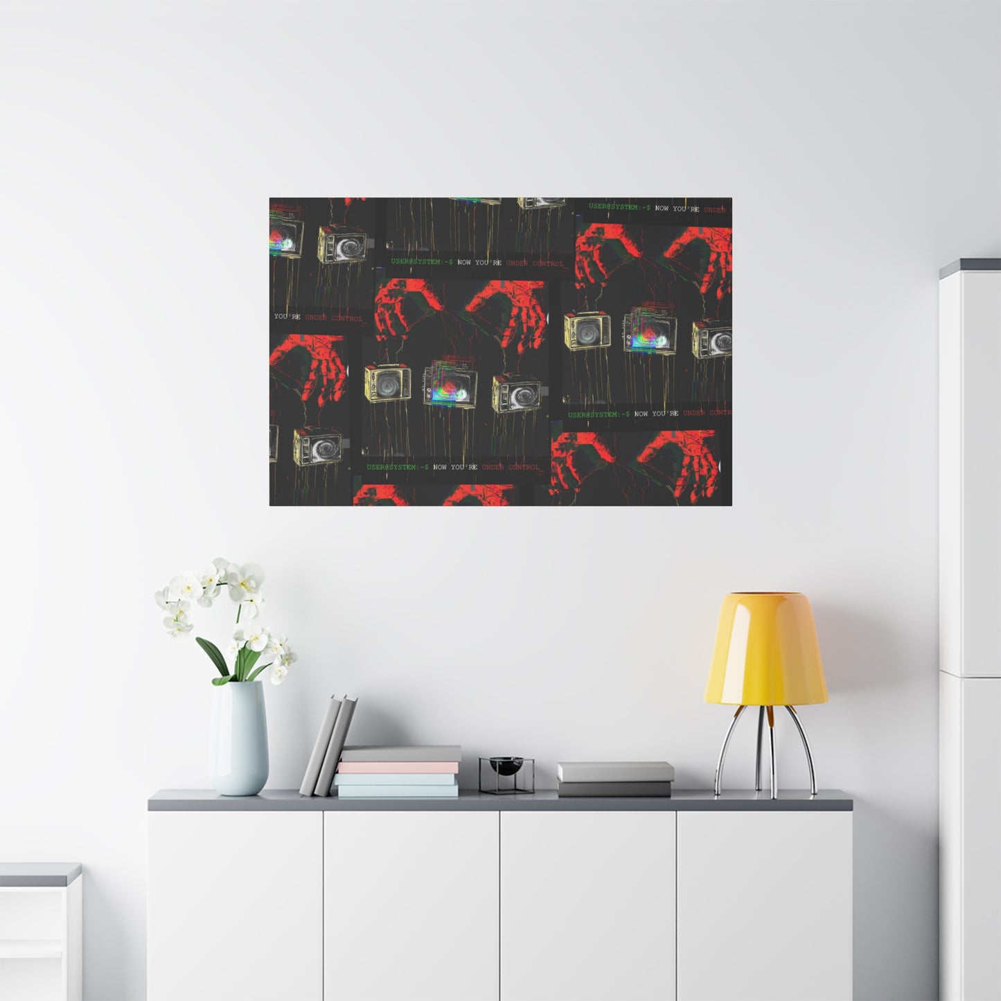 Matte Canvas. Under_Control Retro