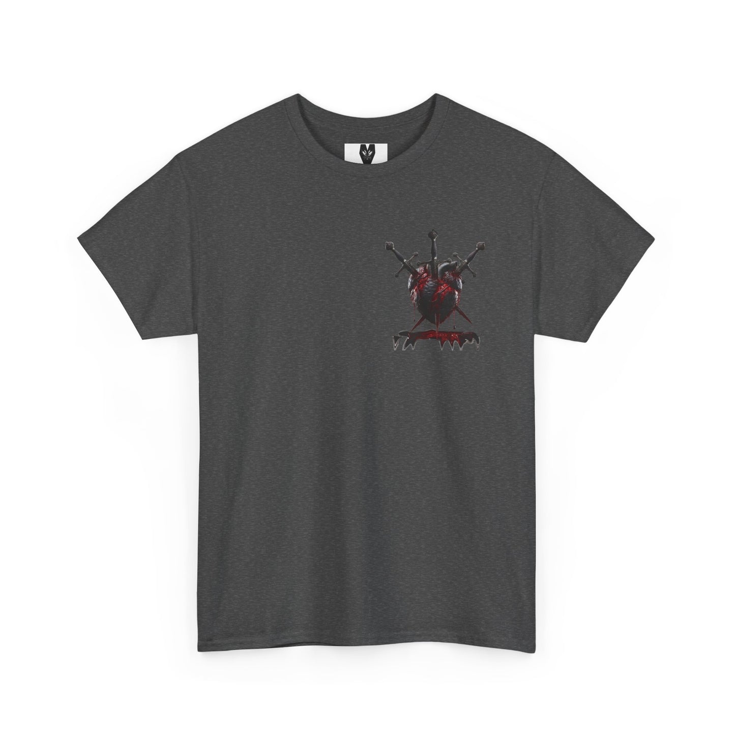 Three of Swords, Stabbed Heart Gothic Tee