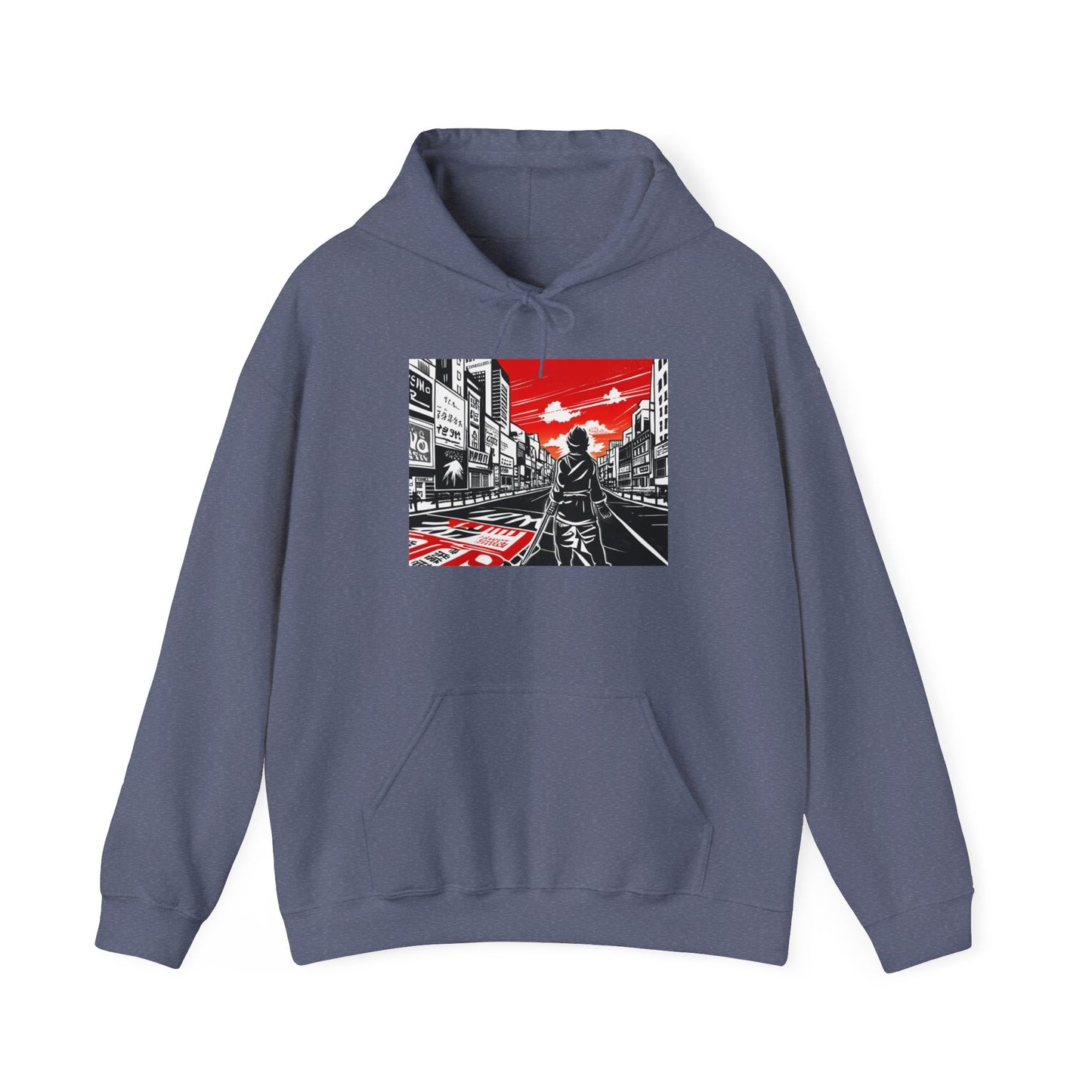 Unisex Hooded Sweatshirt, Lost in Japan