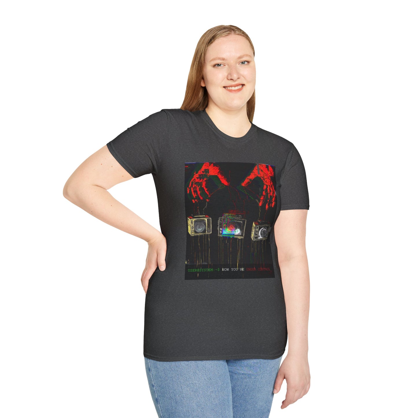 Unisex T-Shirt - Under_Control Retro