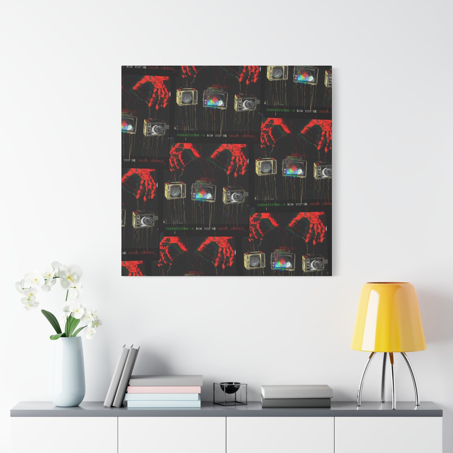 Matte Canvas. Under_Control Retro