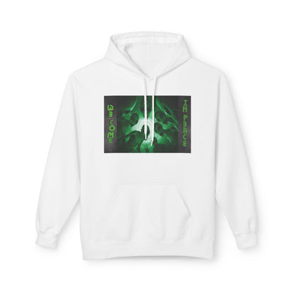 We come in peace – Limited Edition Unisex Midweight Fleece Hoodie