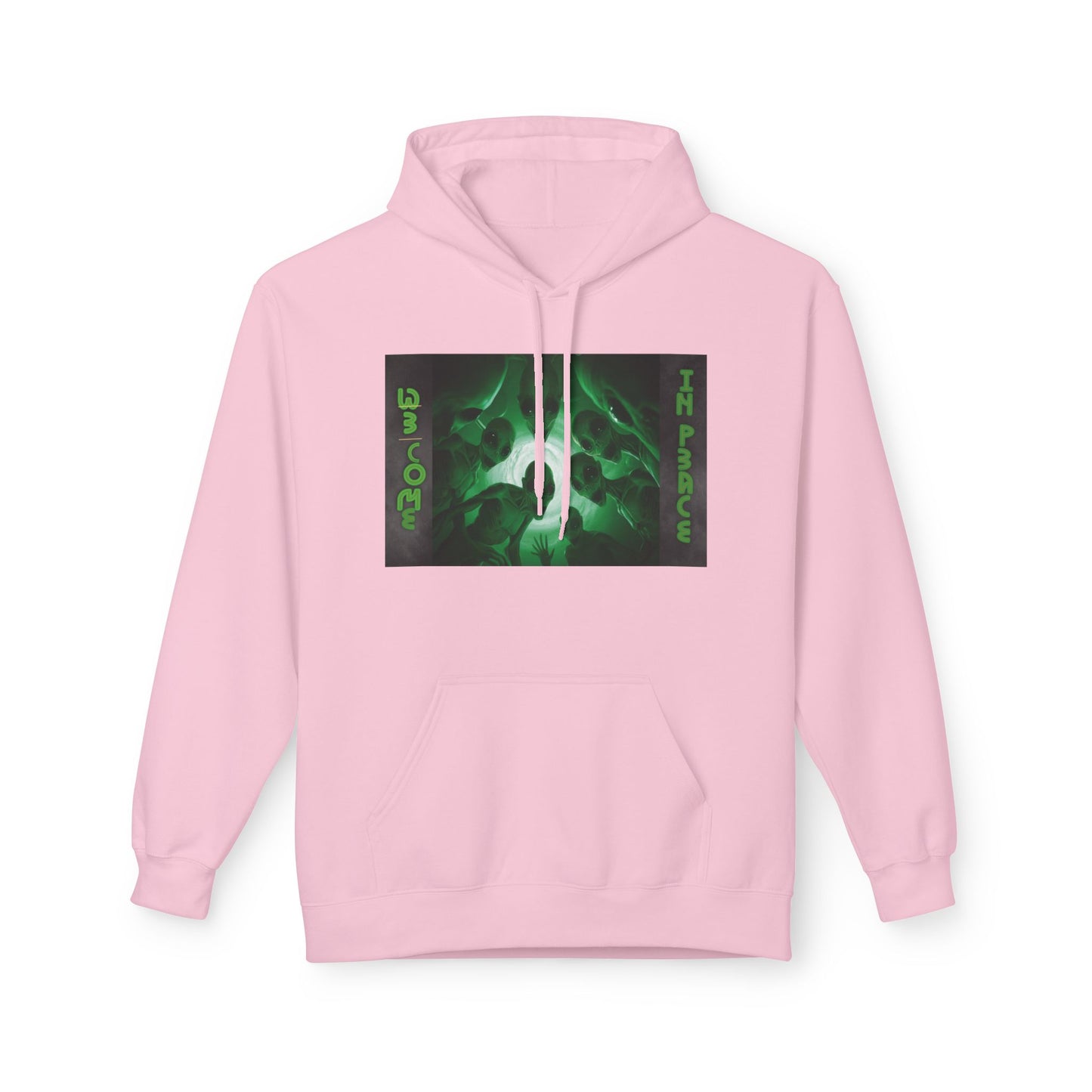 We come in peace – Limited Edition Unisex Midweight Fleece Hoodie