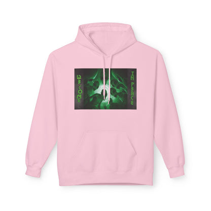 We come in peace – Limited Edition Unisex Midweight Fleece Hoodie